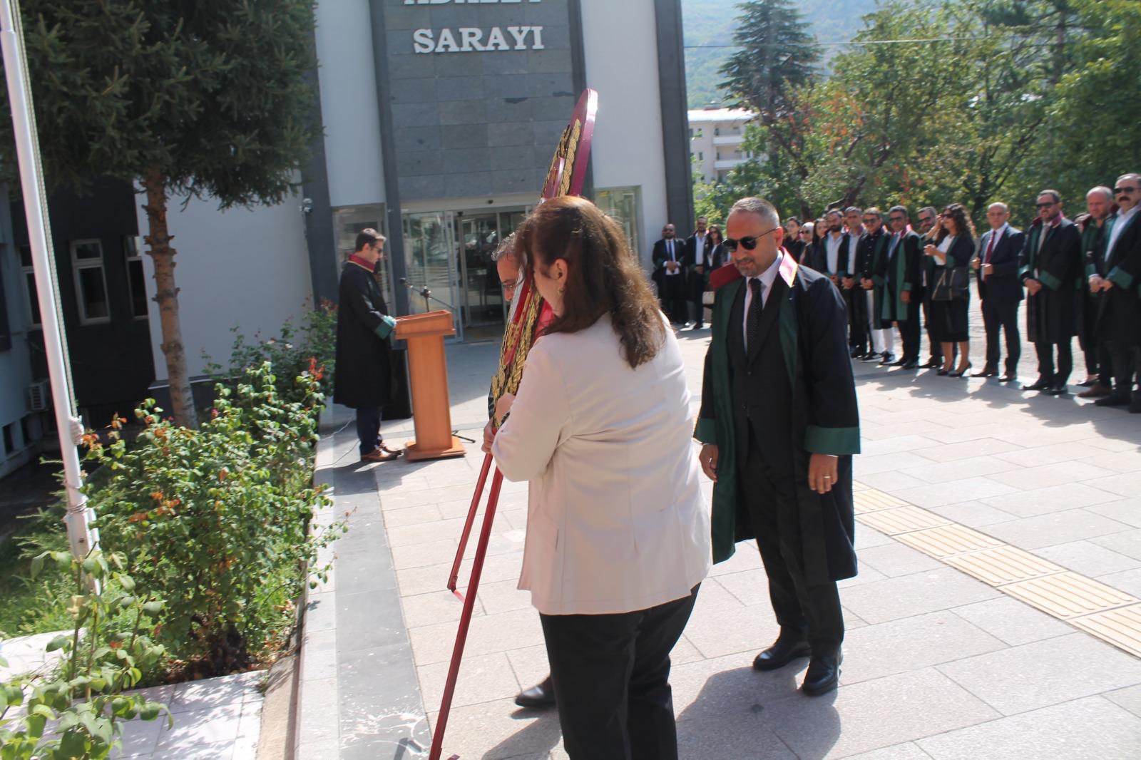 Tokat'ta Yeni Adli Yıl Atatürk Anıtı'nda Düzenlenen Törenle Başladı (3)