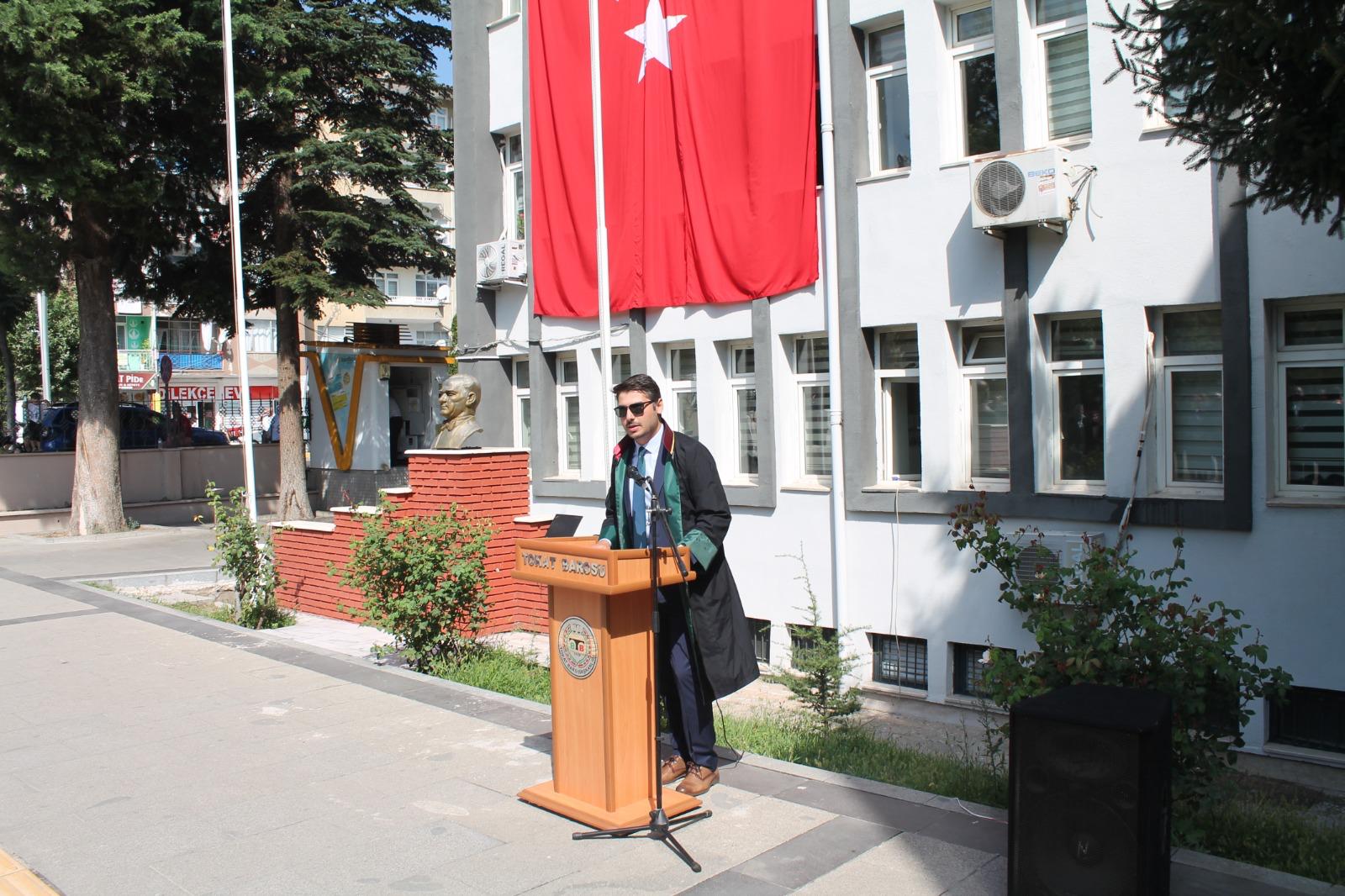 Tokat'ta Yeni Adli Yıl Atatürk Anıtı'nda Düzenlenen Törenle Başladı (4)