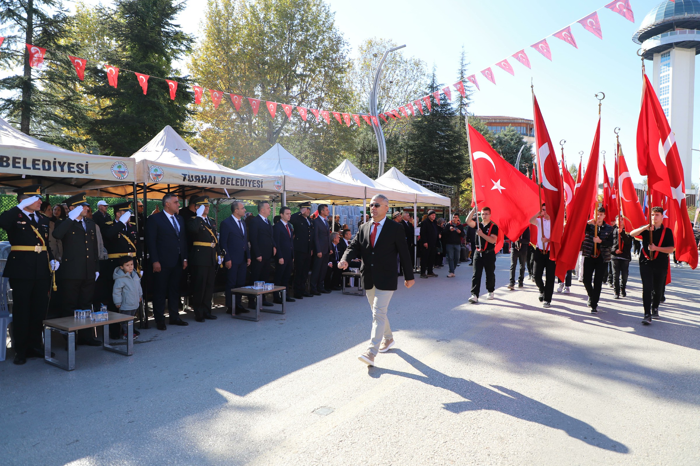 Cumhuriyet Bayramı Turhal'da Coşkuyla Kutlandı (8)