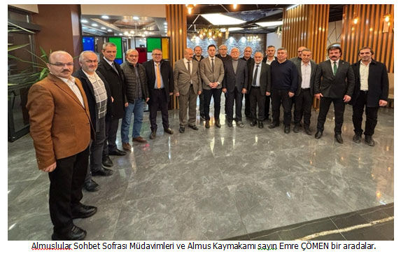 Almuslular Sohbet Sofrası Kaymakam1