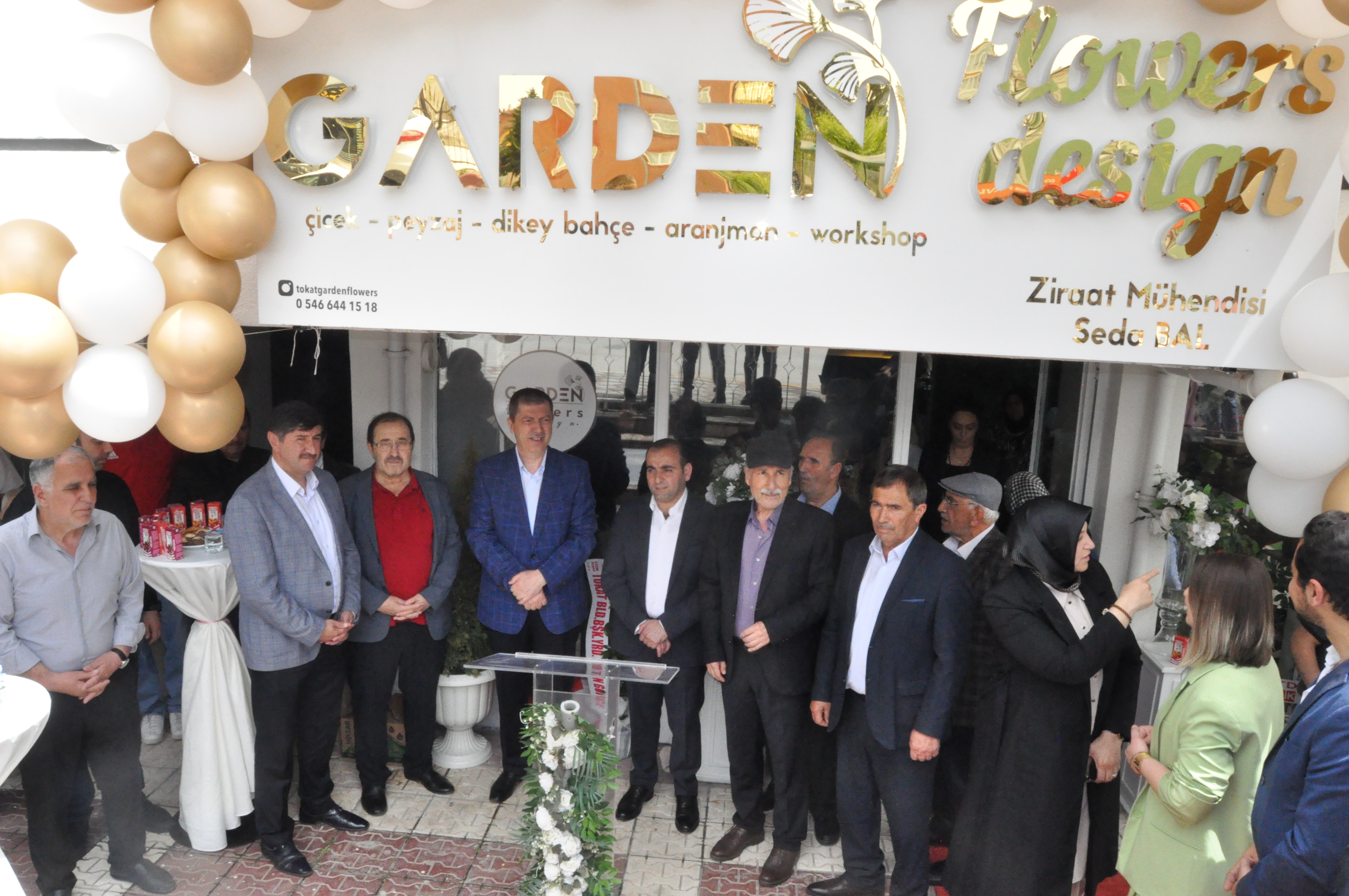 Garden Flowers Design Tokat’ta Hizmete Açıldı (3)
