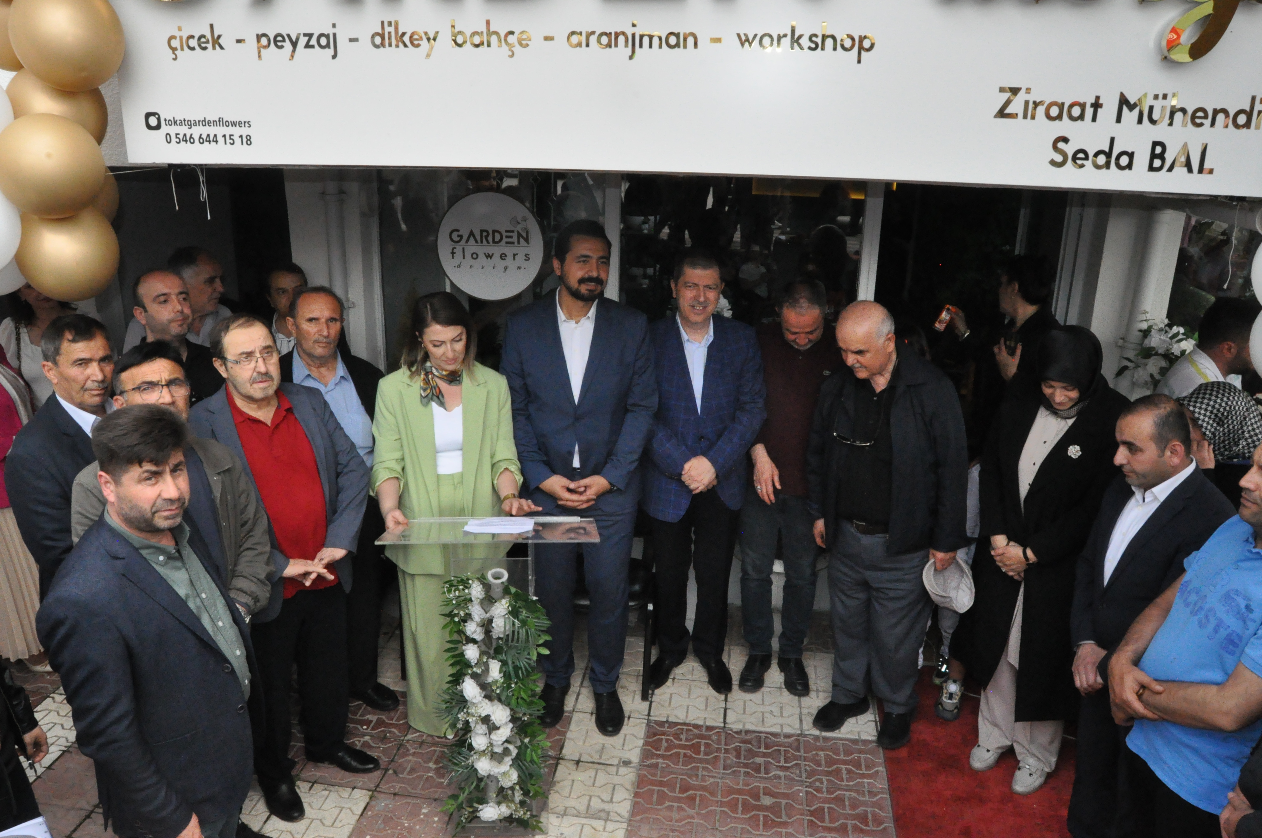 Garden Flowers Design Tokat’ta Hizmete Açıldı (8)