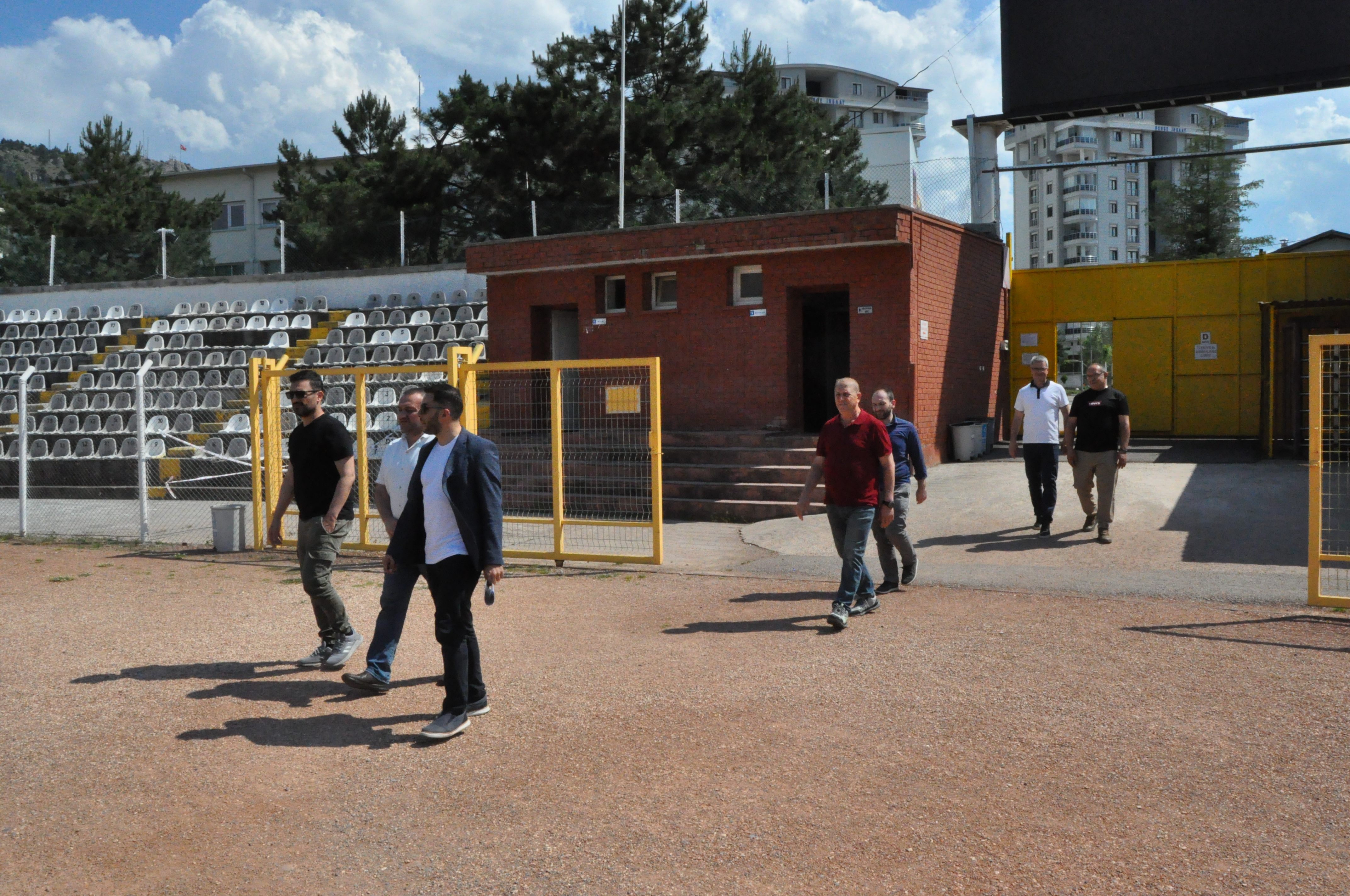 Gençlik Ve Spor Bakanlığı Ekibi, Tokat'ta Yeni Şehir Stadyumu İçin İncelemede Bulundu (1)