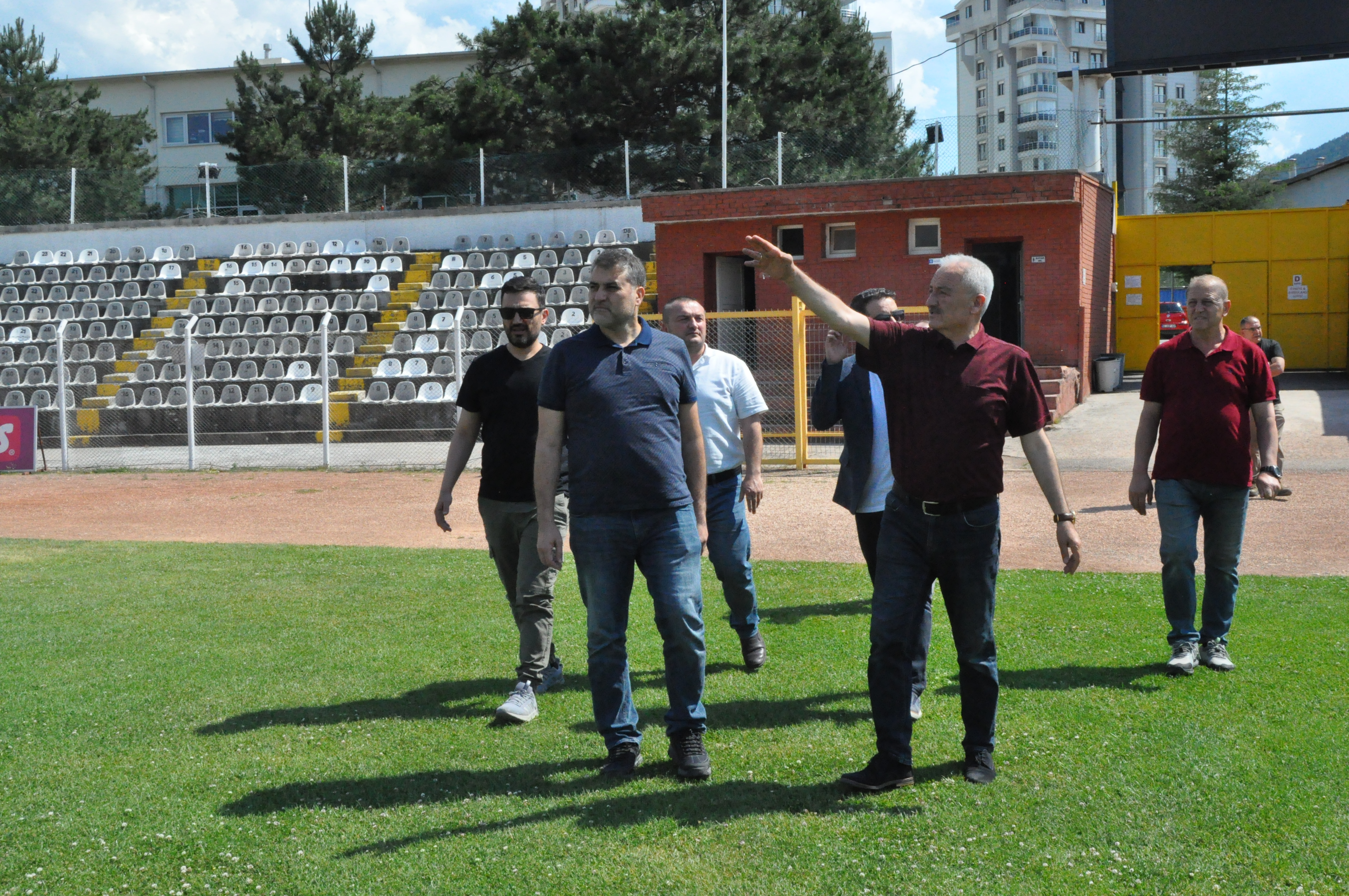 Gençlik Ve Spor Bakanlığı Ekibi, Tokat'ta Yeni Şehir Stadyumu İçin İncelemede Bulundu (3)