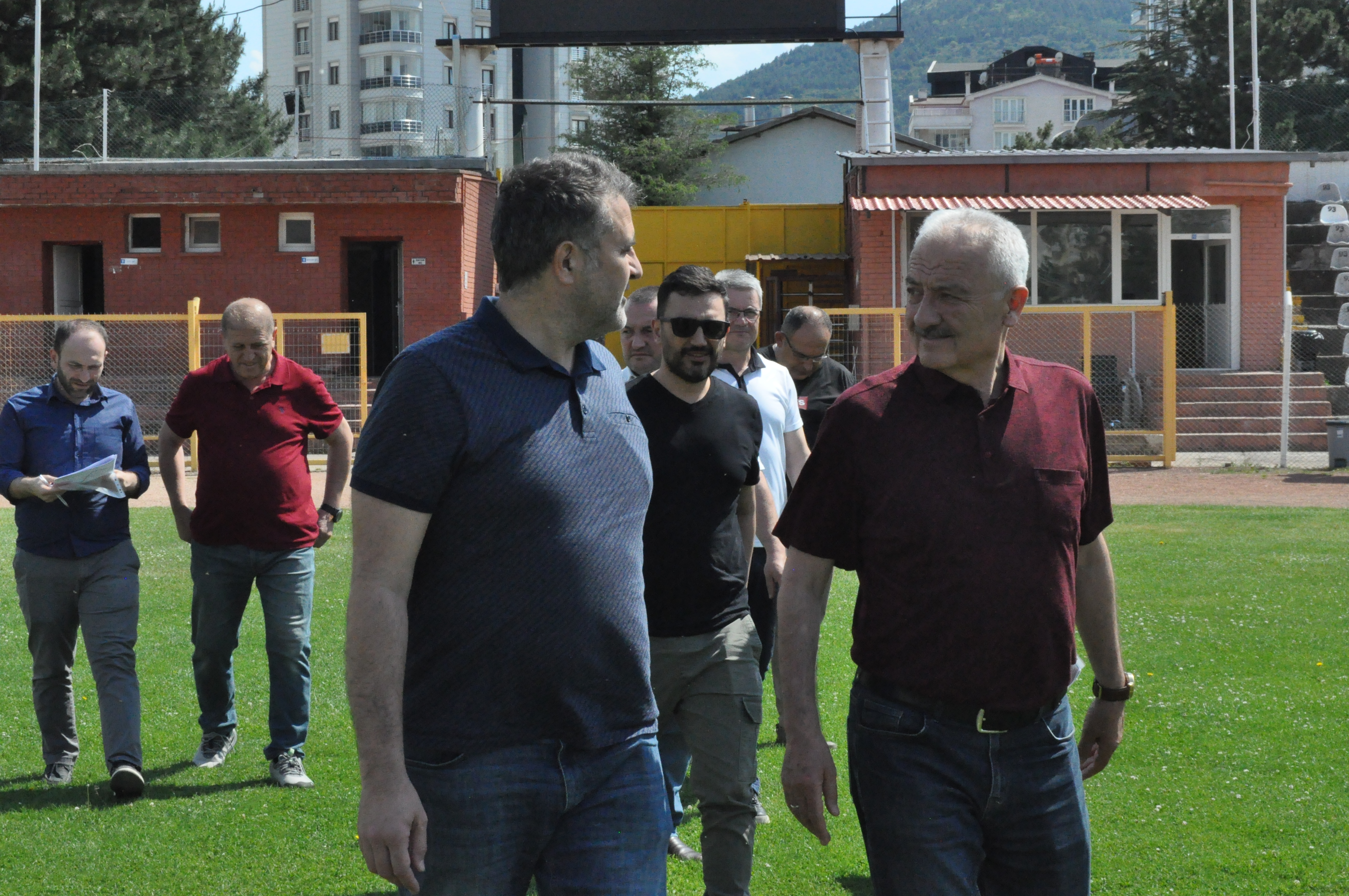 Gençlik Ve Spor Bakanlığı Ekibi, Tokat'ta Yeni Şehir Stadyumu İçin İncelemede Bulundu (4)