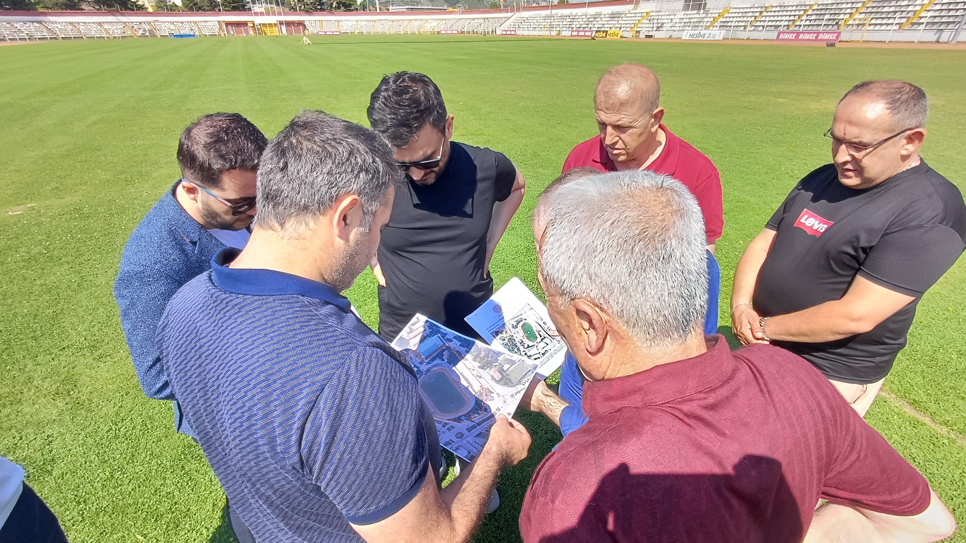 Gençlik Ve Spor Bakanlığı Ekibi, Tokat'ta Yeni Şehir Stadyumu İçin İncelemede Bulundu (8)