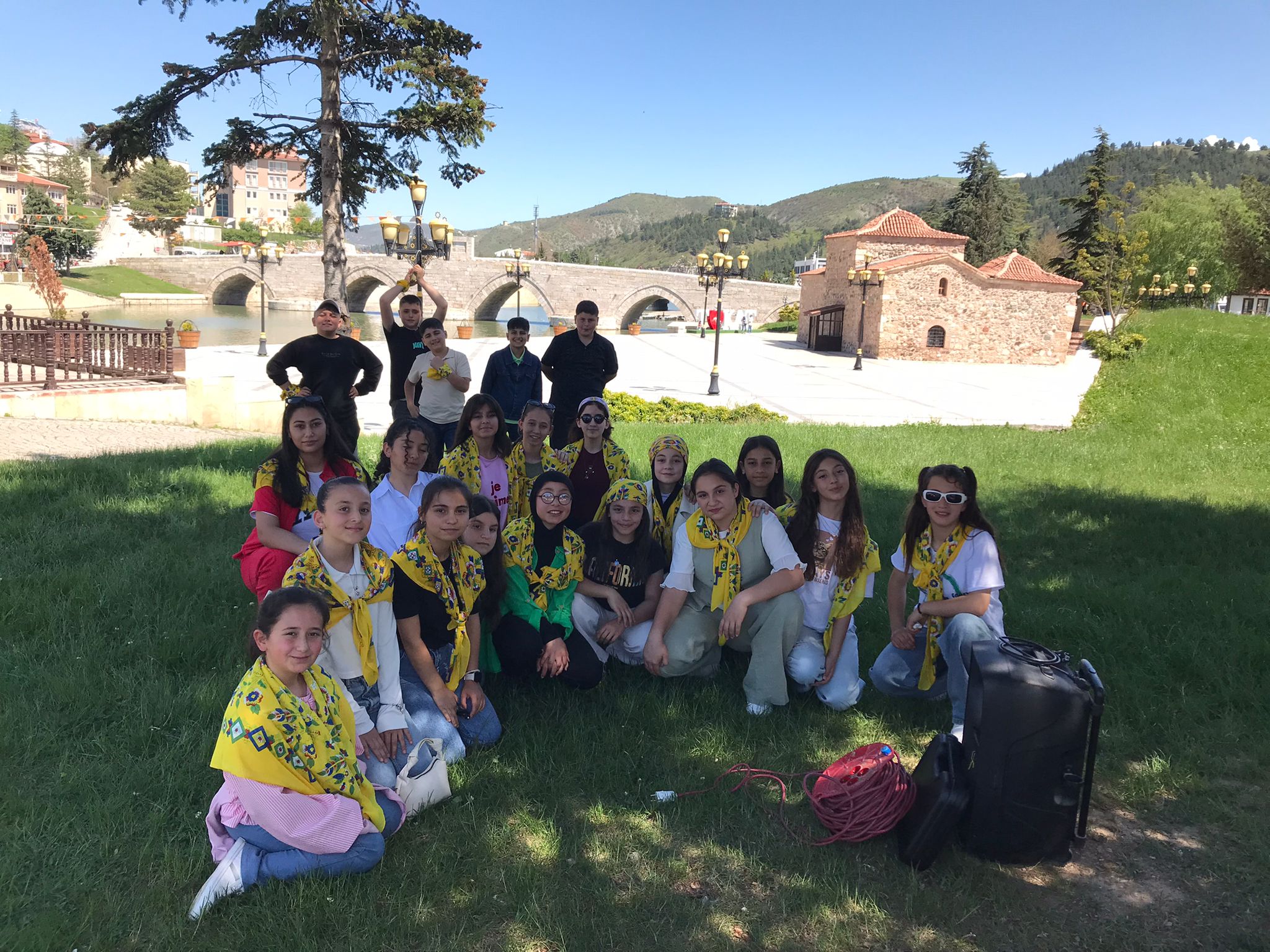 Pazar Osman Gazi Ortaokulu Öğrencileri Tokat’ı Türkülerle Şenlendirdi (4)