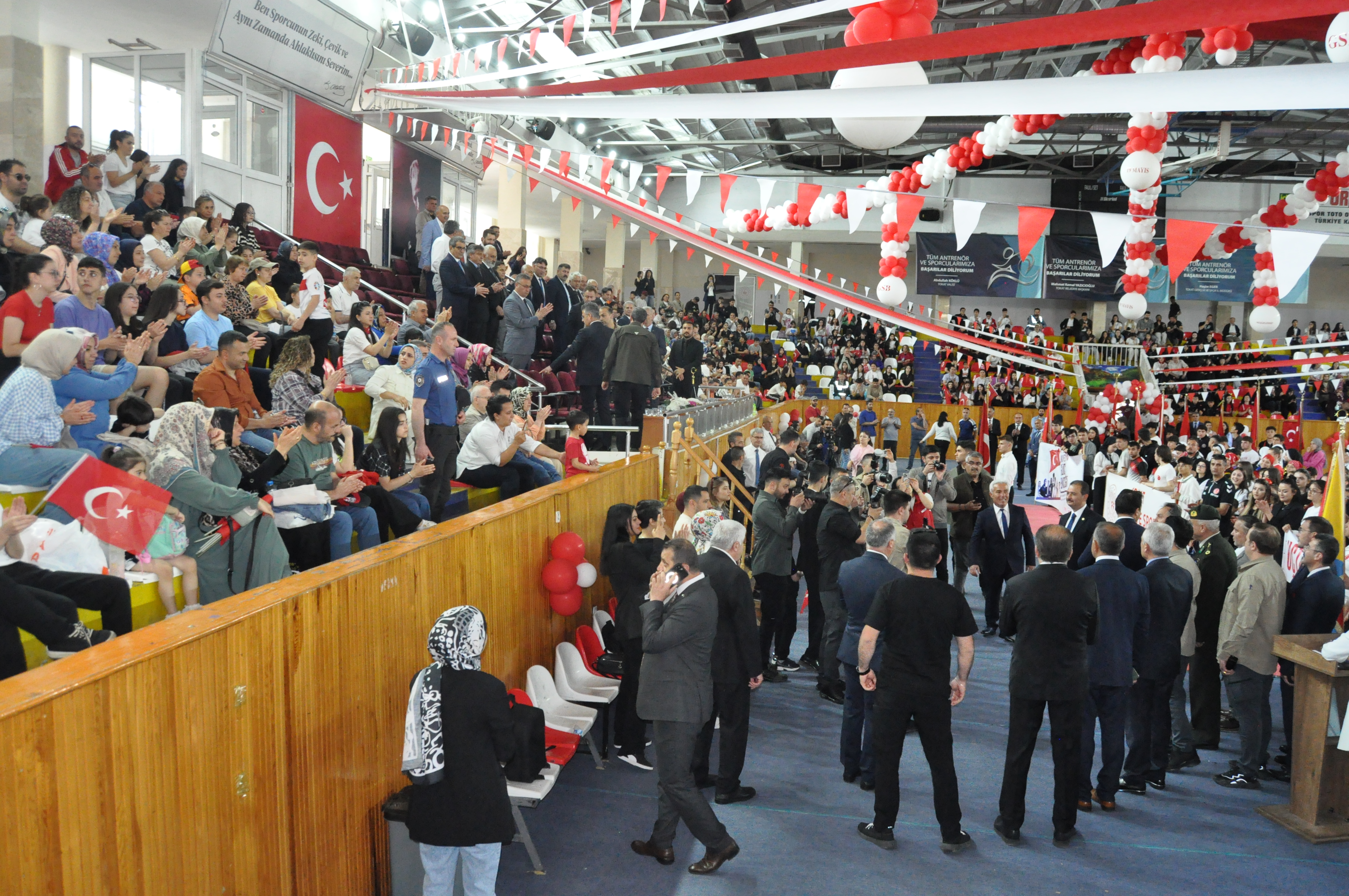 Tokat'ta 19 Mayıs Atatürk'ü Anma, Gençlik Ve Spor Bayramı Kutlandı (15)