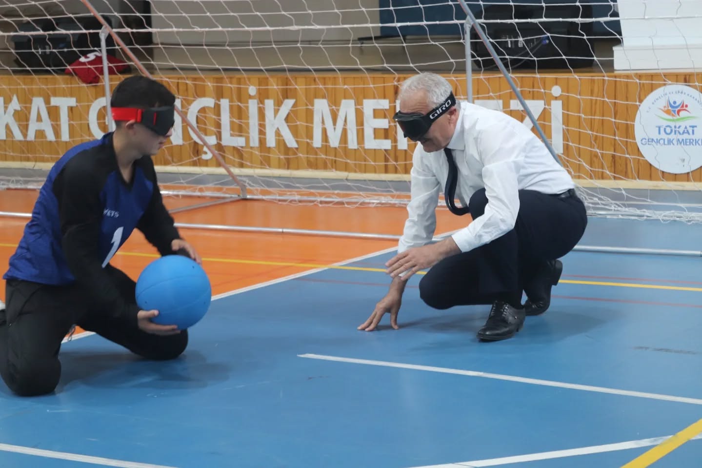 Tokat'ta Engelliler Haftası'nda Goalball Farkındalık Etkinliği Düzenlendi (17)