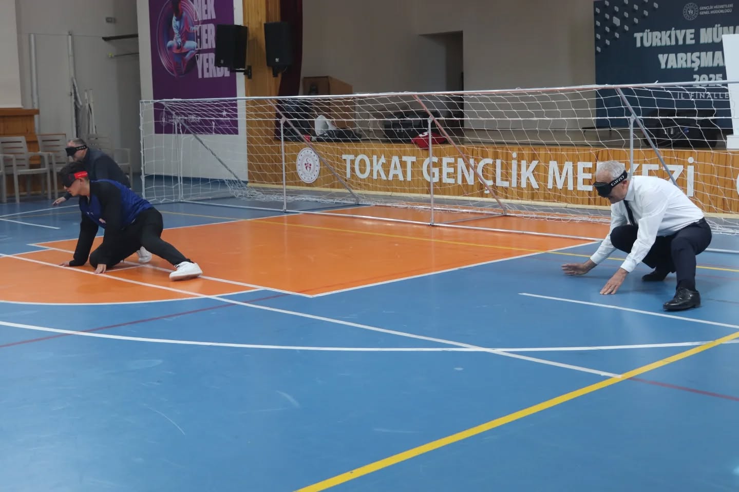 Tokat'ta Engelliler Haftası'nda Goalball Farkındalık Etkinliği Düzenlendi (18)