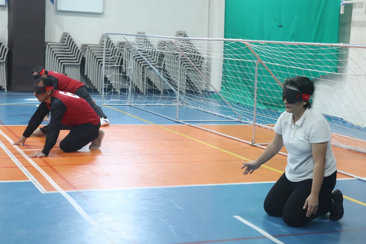 Tokat'ta Engelliler Haftası'nda Goalball Farkındalık Etkinliği Düzenlendi (24)