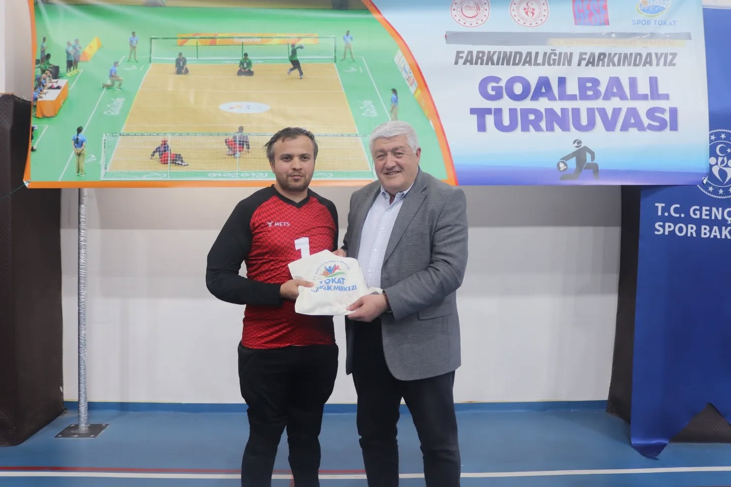 Tokat'ta Engelliler Haftası'nda Goalball Farkındalık Etkinliği Düzenlendi (29)