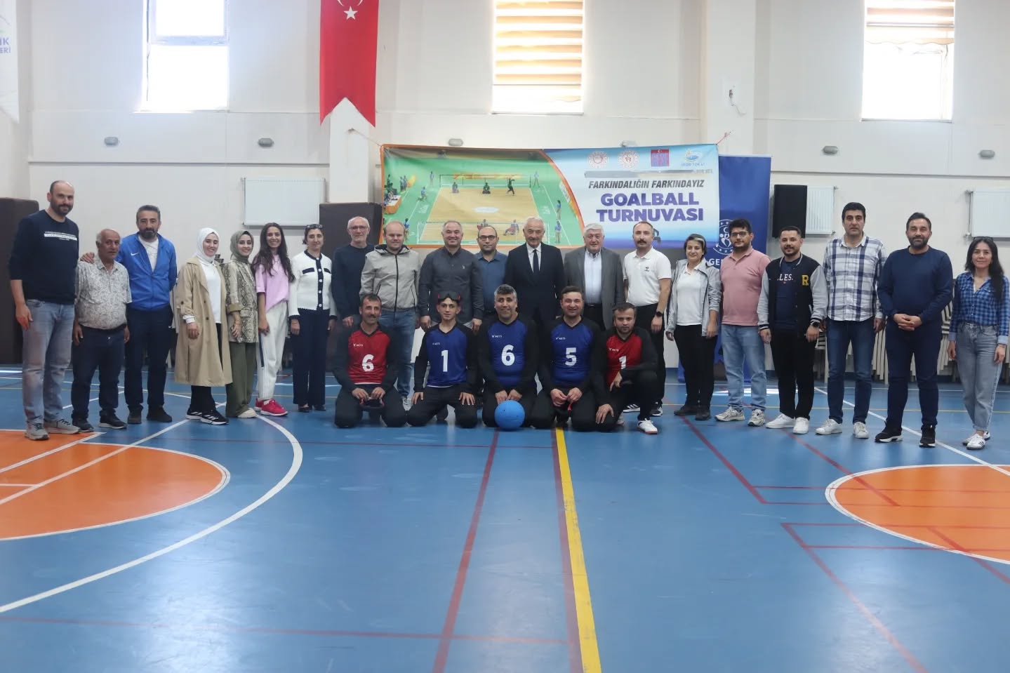 Tokat'ta Engelliler Haftası'nda Goalball Farkındalık Etkinliği Düzenlendi (30)
