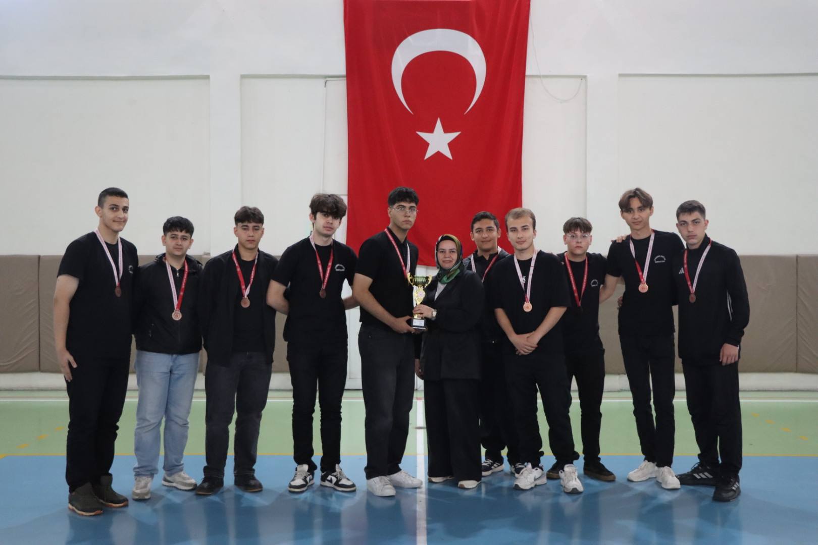 Tokat’ta Spor Salonuna Şehit Salih Uyumaz’ın Adı Verildi (3)