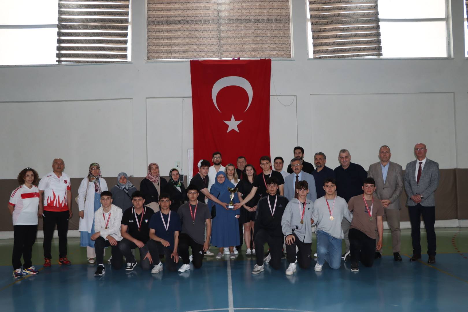 Tokat’ta Spor Salonuna Şehit Salih Uyumaz’ın Adı Verildi (4)