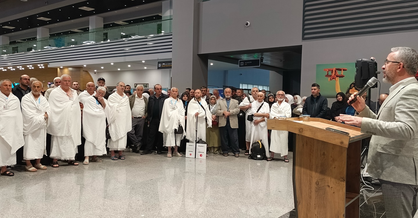 Tokat’tan Hac Yolculuğu Başladı 185 Kişilik Kafile Kutsal Topraklara Uğurlandı (7)