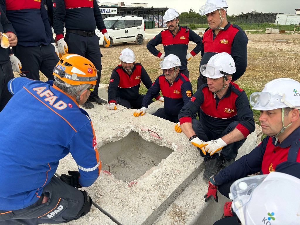 Zile İtfaiyesi, Afetlere Hazırlık İçin Eğitimlerini Sürdürüyor (1)