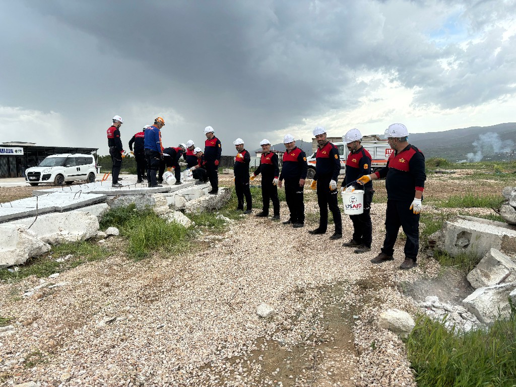 Zile İtfaiyesi, Afetlere Hazırlık İçin Eğitimlerini Sürdürüyor (5)