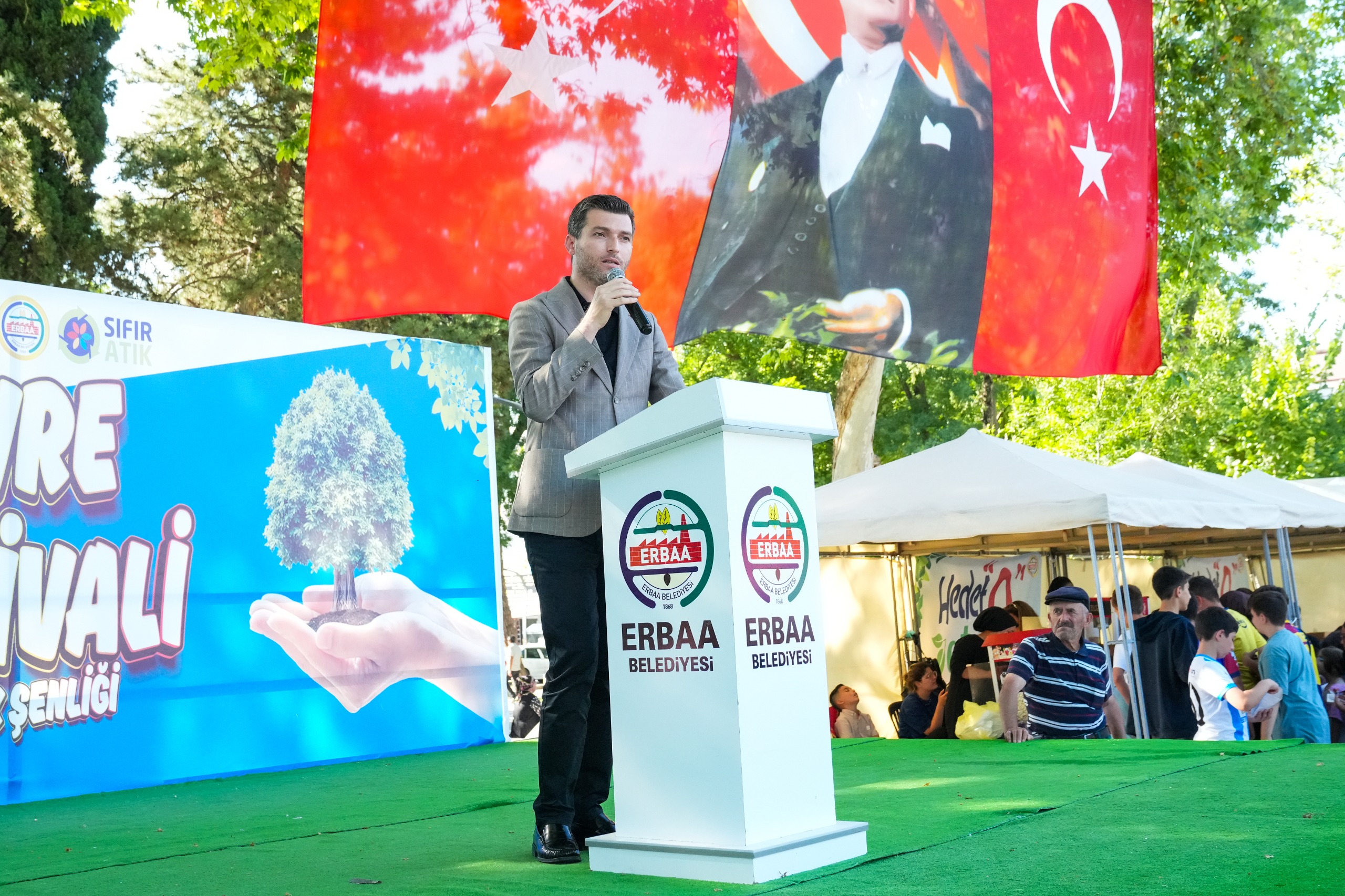 Erbaa'da Çevre Festivali Çocuk Şenliği Coşkusu (6)