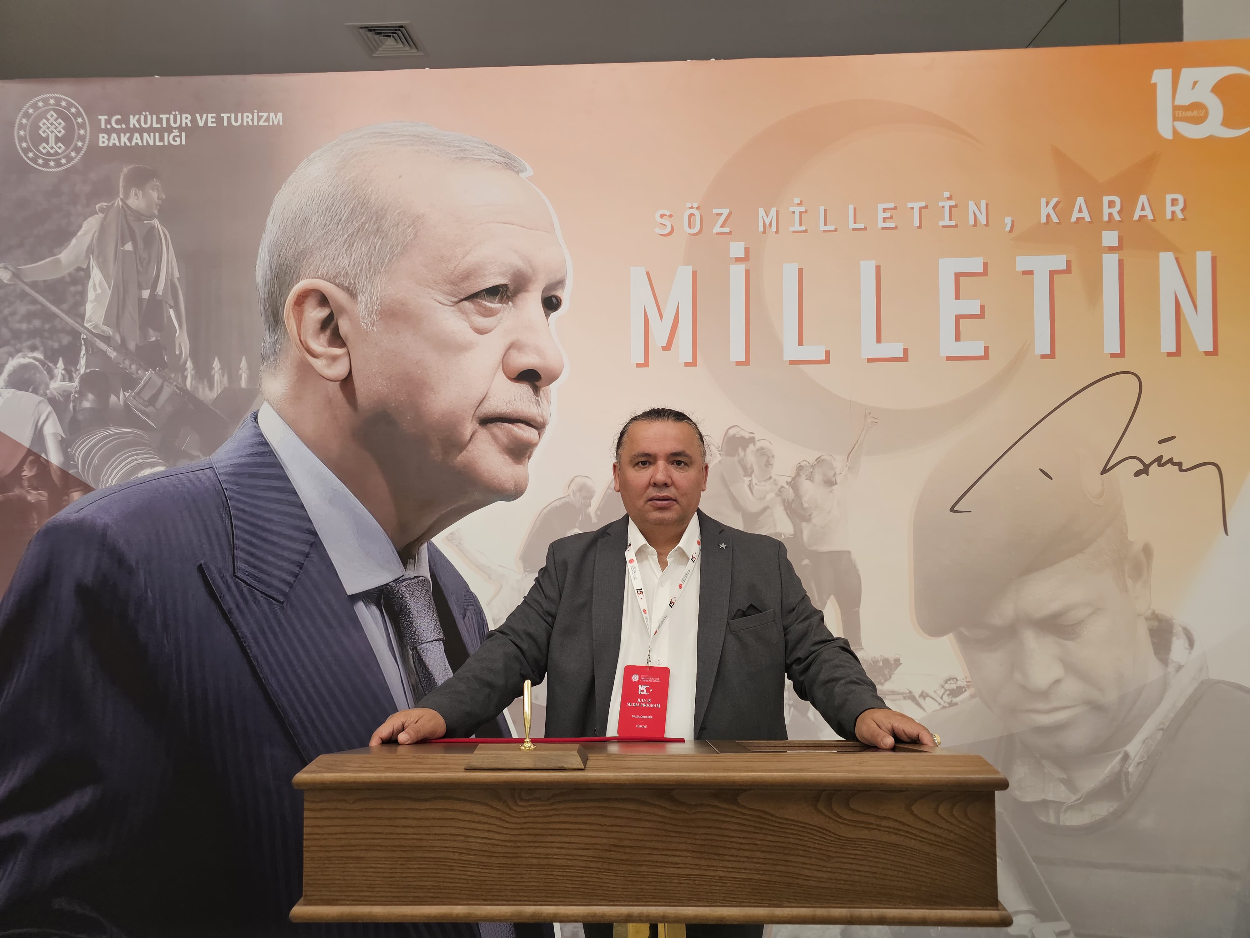 Tokat Gazeteciler Cemiyeti Başkanı Musa Özdemir