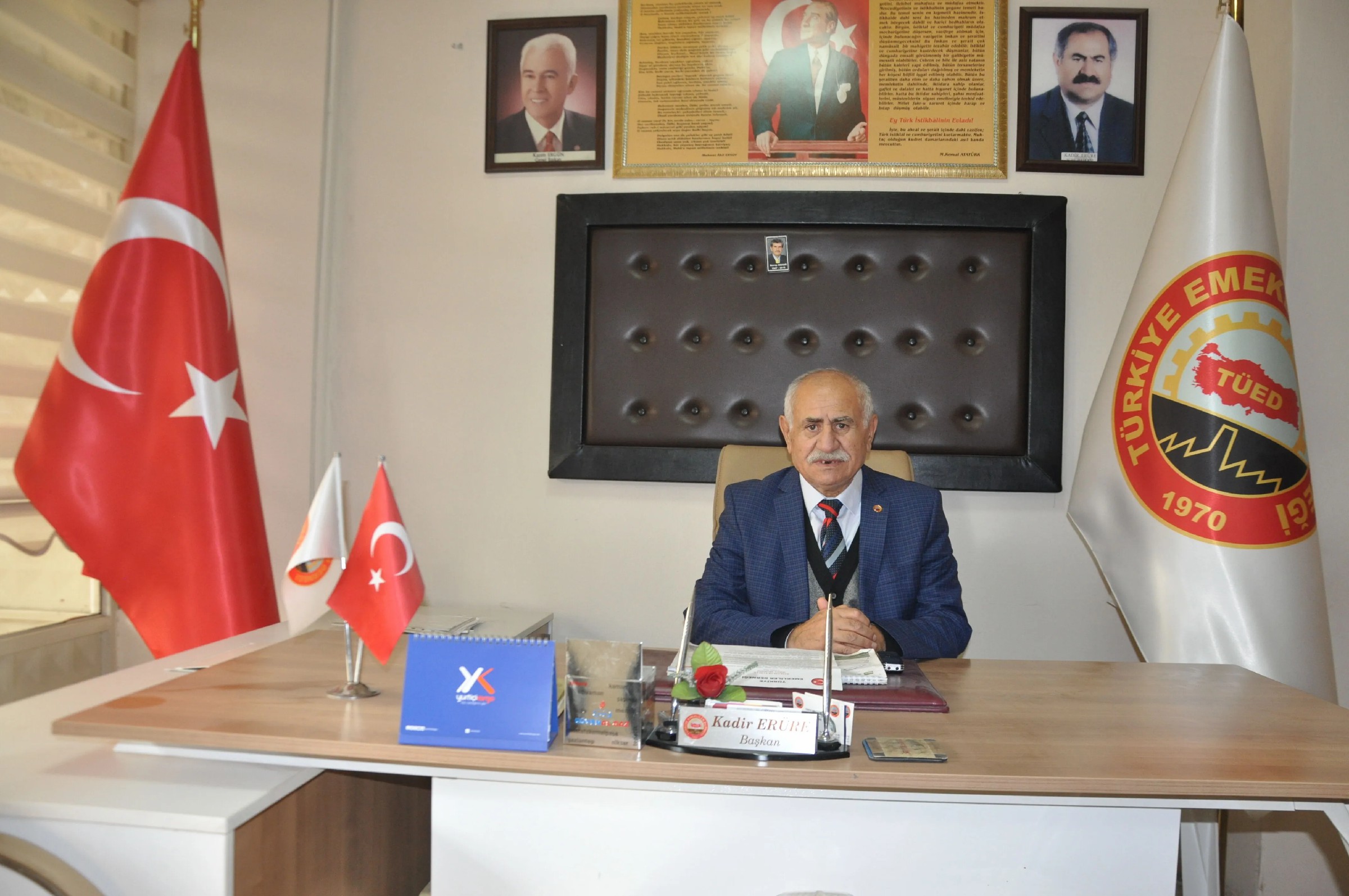 Turkiye Emekliler Dernegi Tokat Sube Baskani Kadir Erure 2