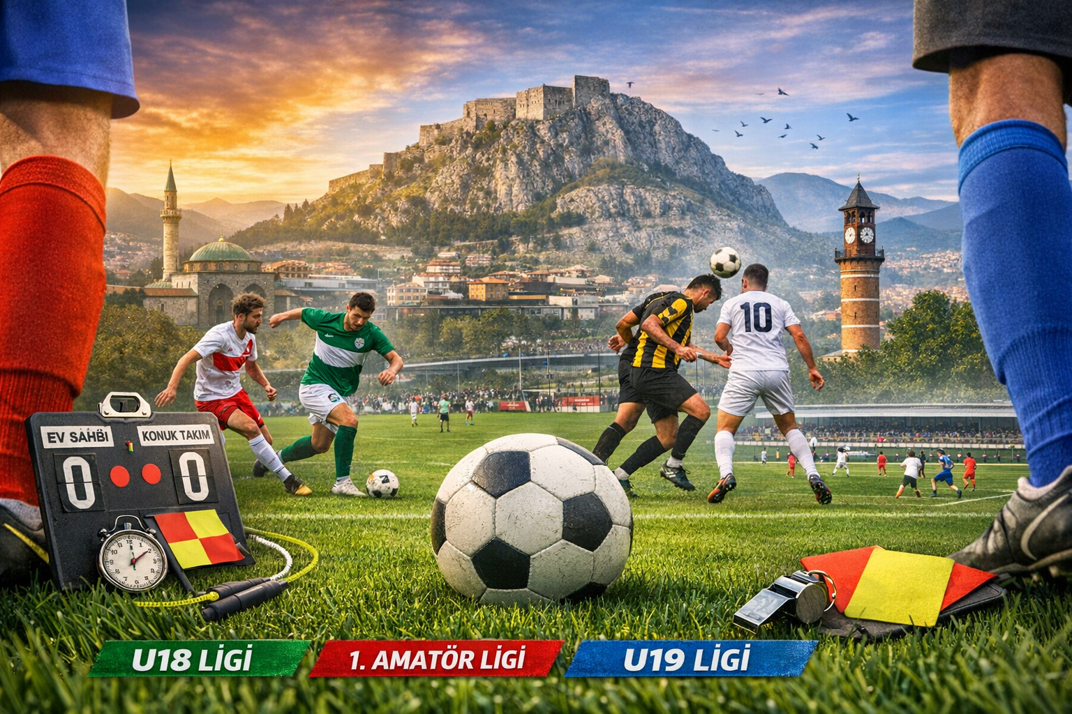 Tokat'ta Futbol Dolu 5 Gün