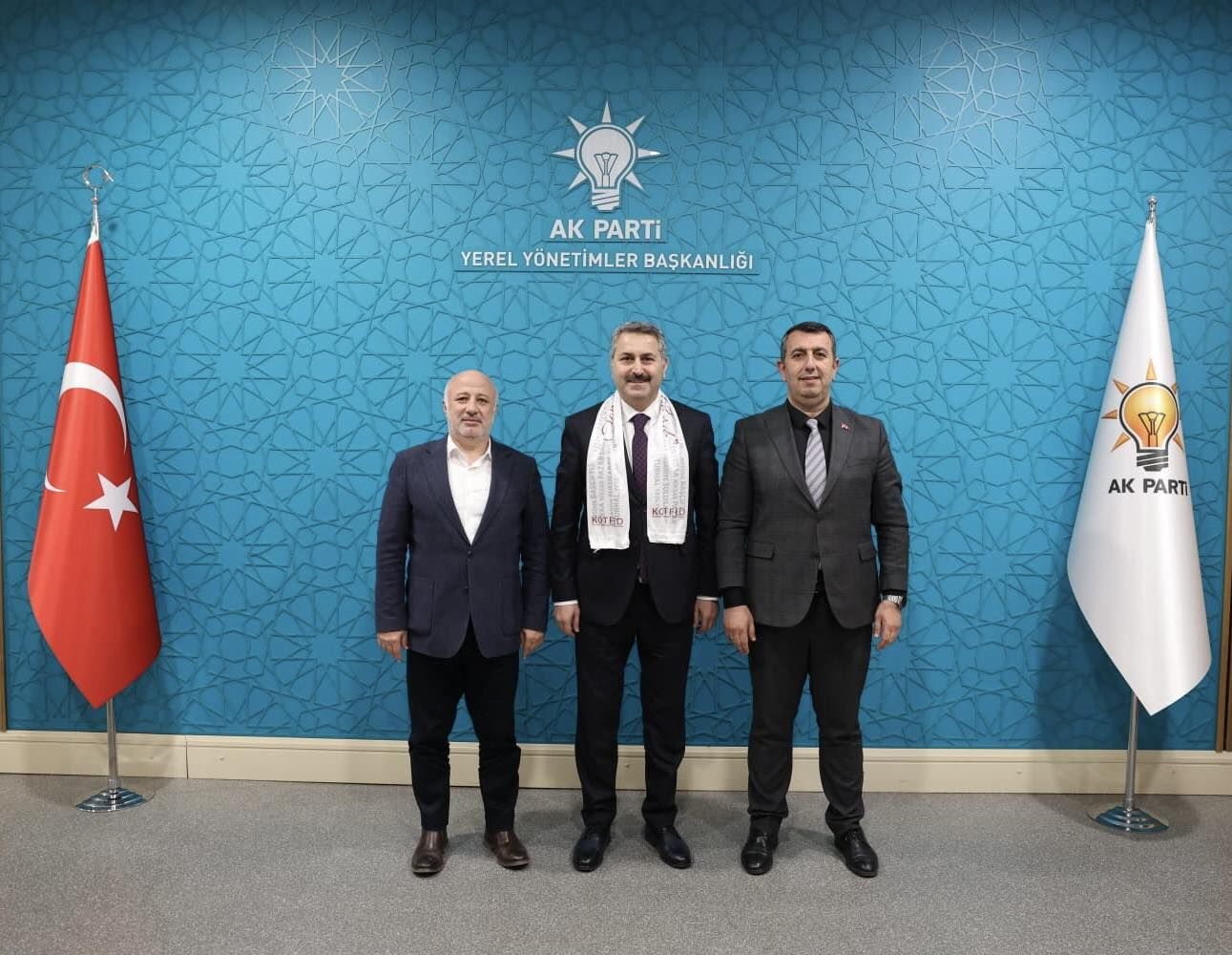 Eroğlu, Adalet Bakanlığı Yetkililerini Ziyaret Etti, Genel Merkez'de Heyetleri Ağırladı (16)