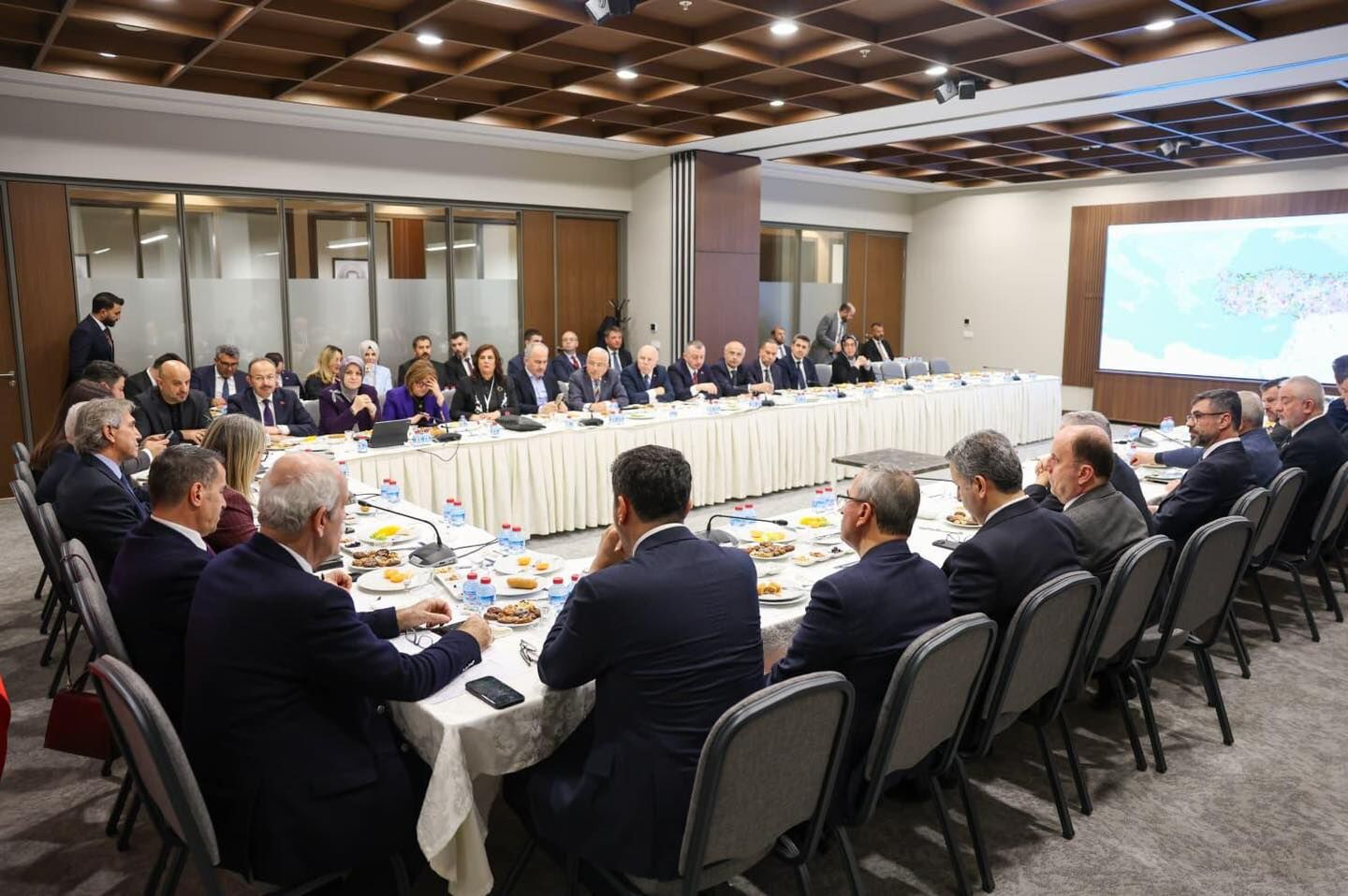 Eroğlu, Adalet Bakanlığı Yetkililerini Ziyaret Etti, Genel Merkez'de Heyetleri Ağırladı (5)