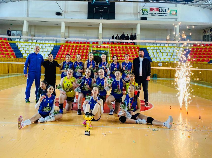 Tokat Voleybol 60 Sk’dan Küçük Kızlarda Şampiyonluk (1)
