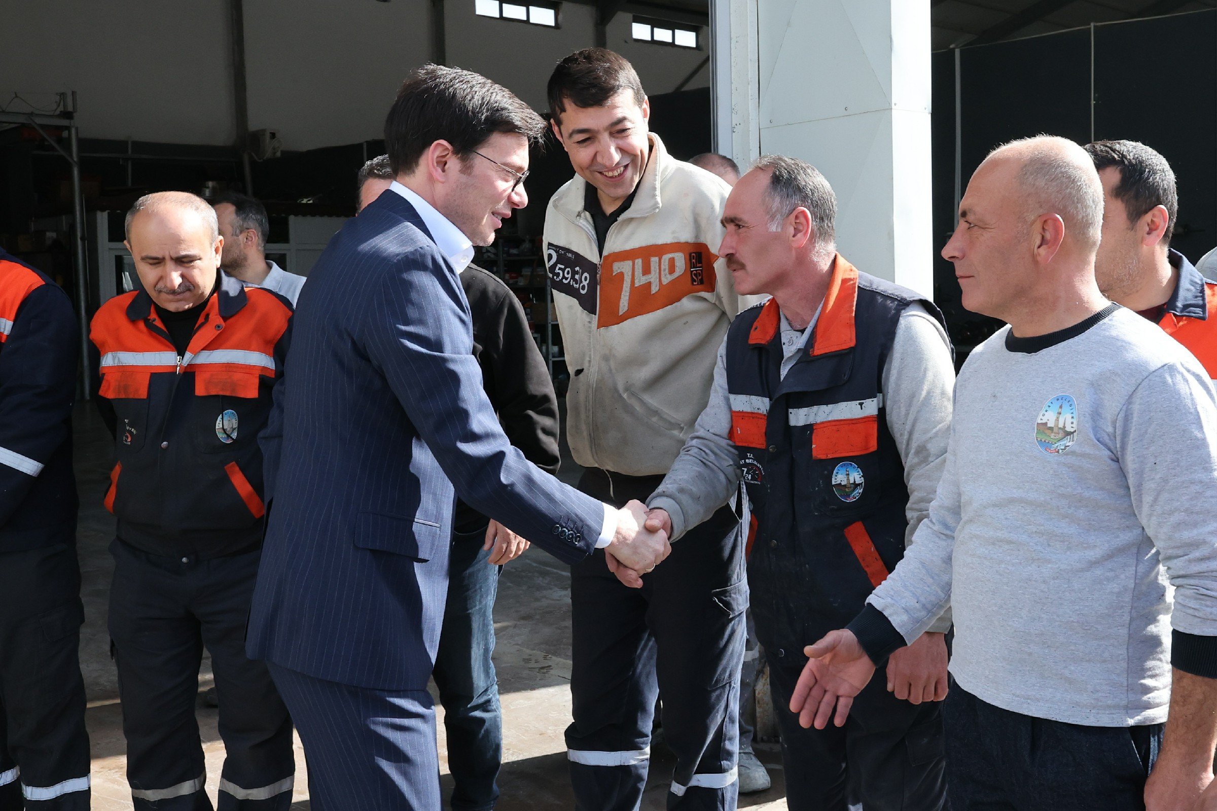 Başkan Yazıcıoğlu’ndan Ulaşım Personeline Moral Kahvaltısı (1)