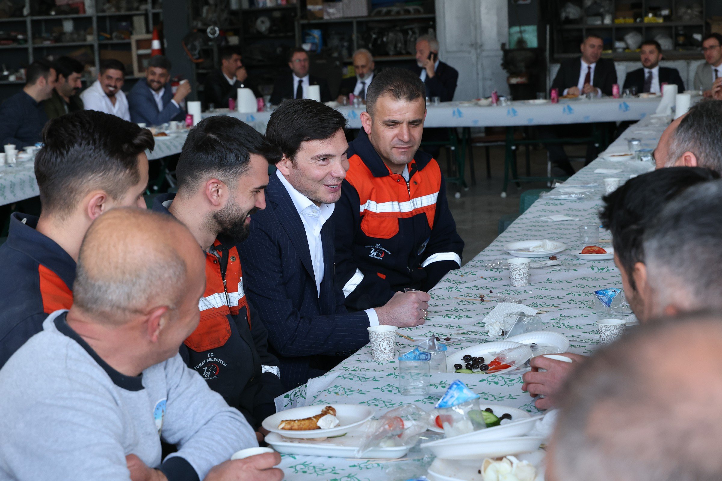 Başkan Yazıcıoğlu’ndan Ulaşım Personeline Moral Kahvaltısı (10)