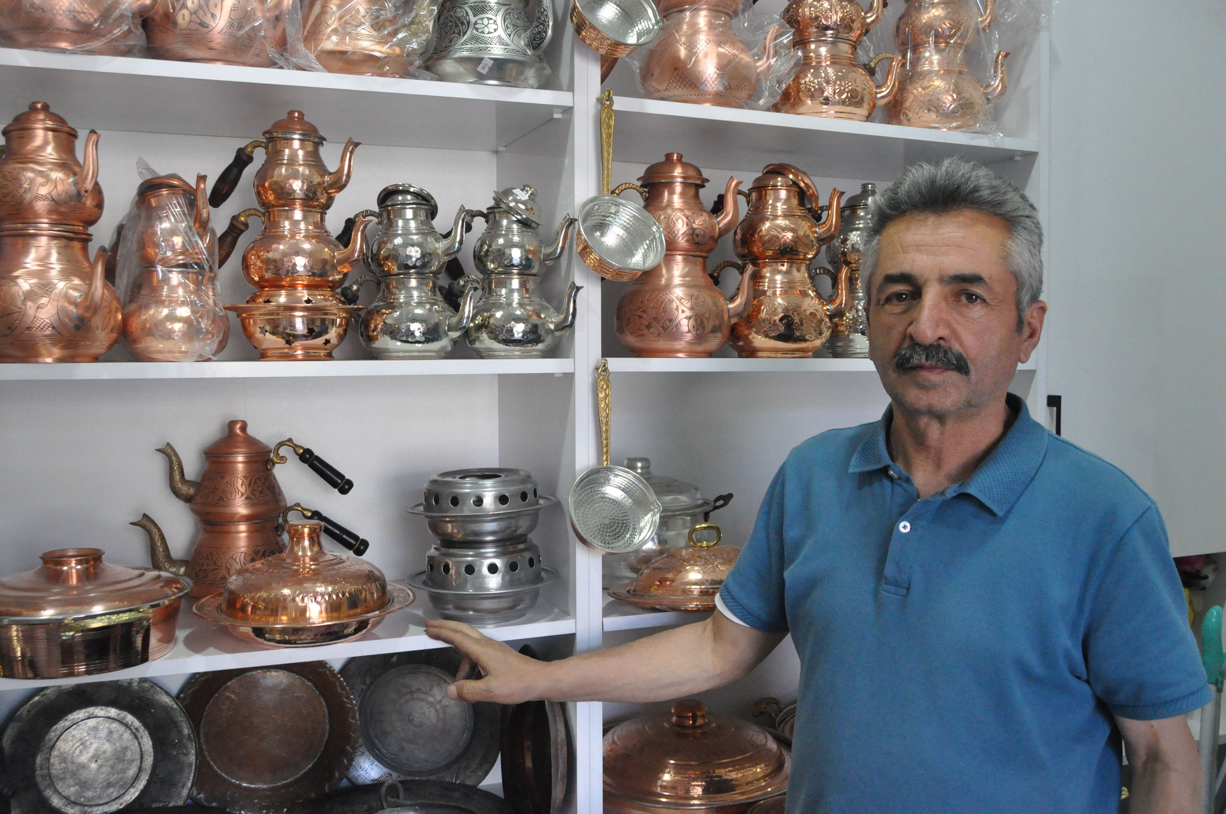 Tokat’ta 45 Yıllık Bakır Ustasından Çarpıcı Sözler: “Bizden Sonra Bu Mesleği Yapacak Kimse Kalmayacak”