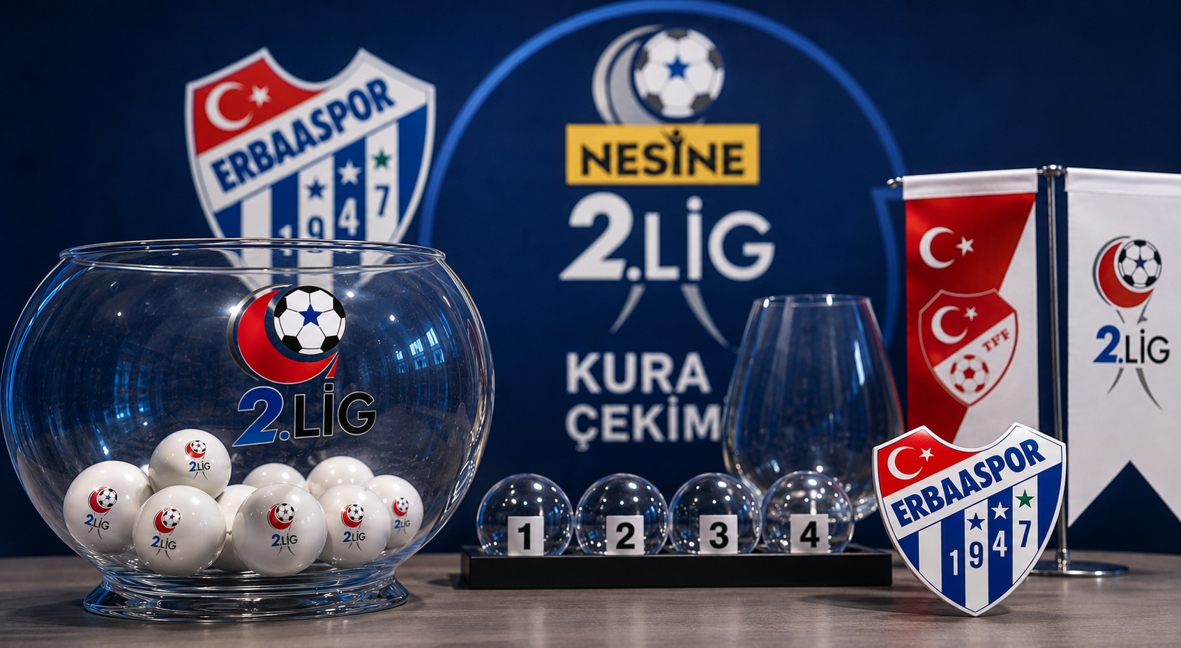 Erbaaspor’da Gözler Ankara’daki Kura Çekiminde! 7 Haziran’da Rakipler Belli Olacak