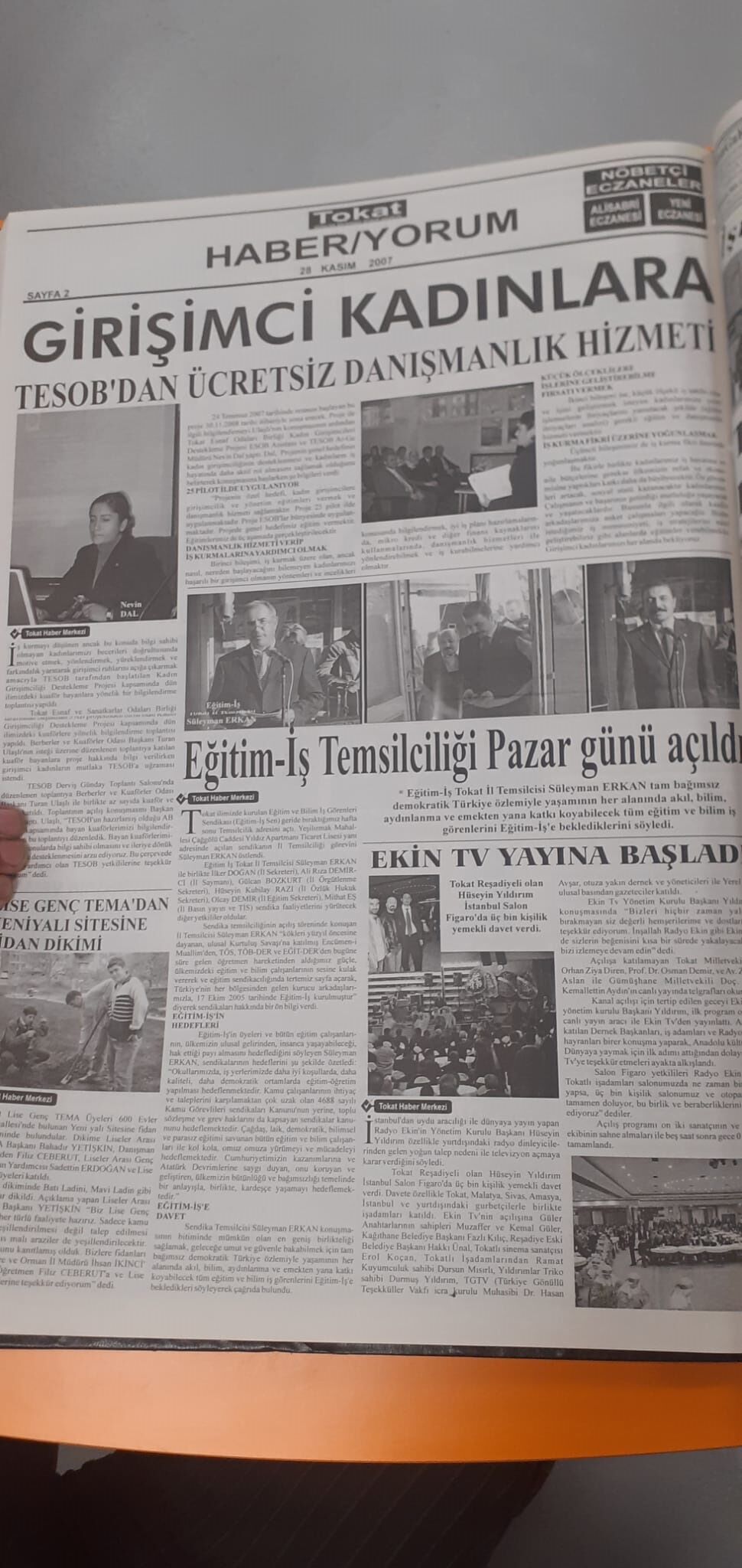 Süleyman Erkan Köşesine1