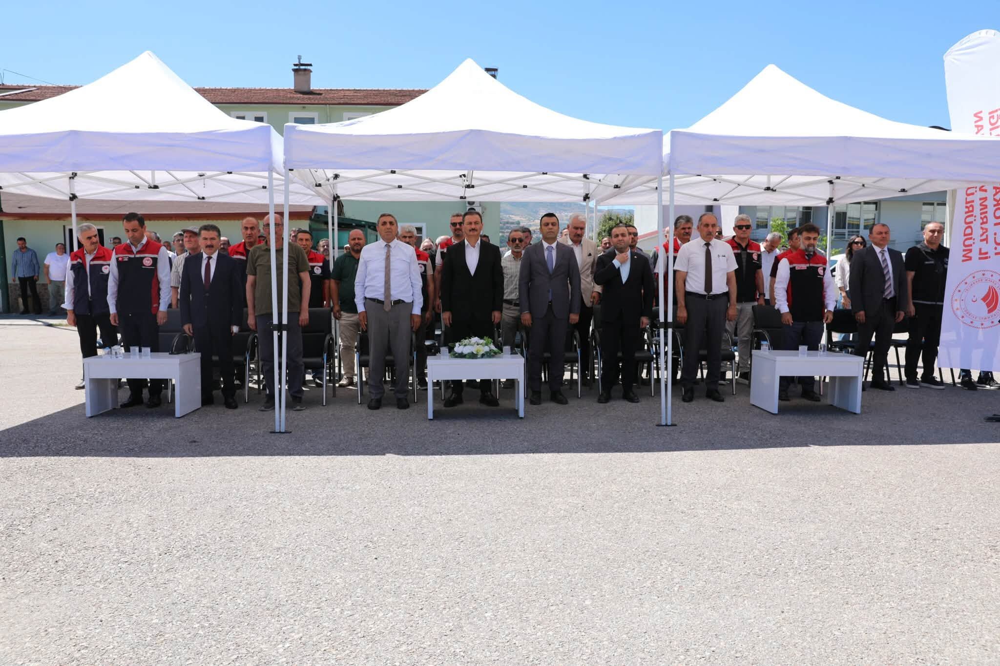 Tokat'ta Tulip Projesi̇ İle Çi̇ftçi̇lere 32,5 Mi̇lyon Tl'li̇k Maki̇ne Eki̇pman Desteği̇ (1)