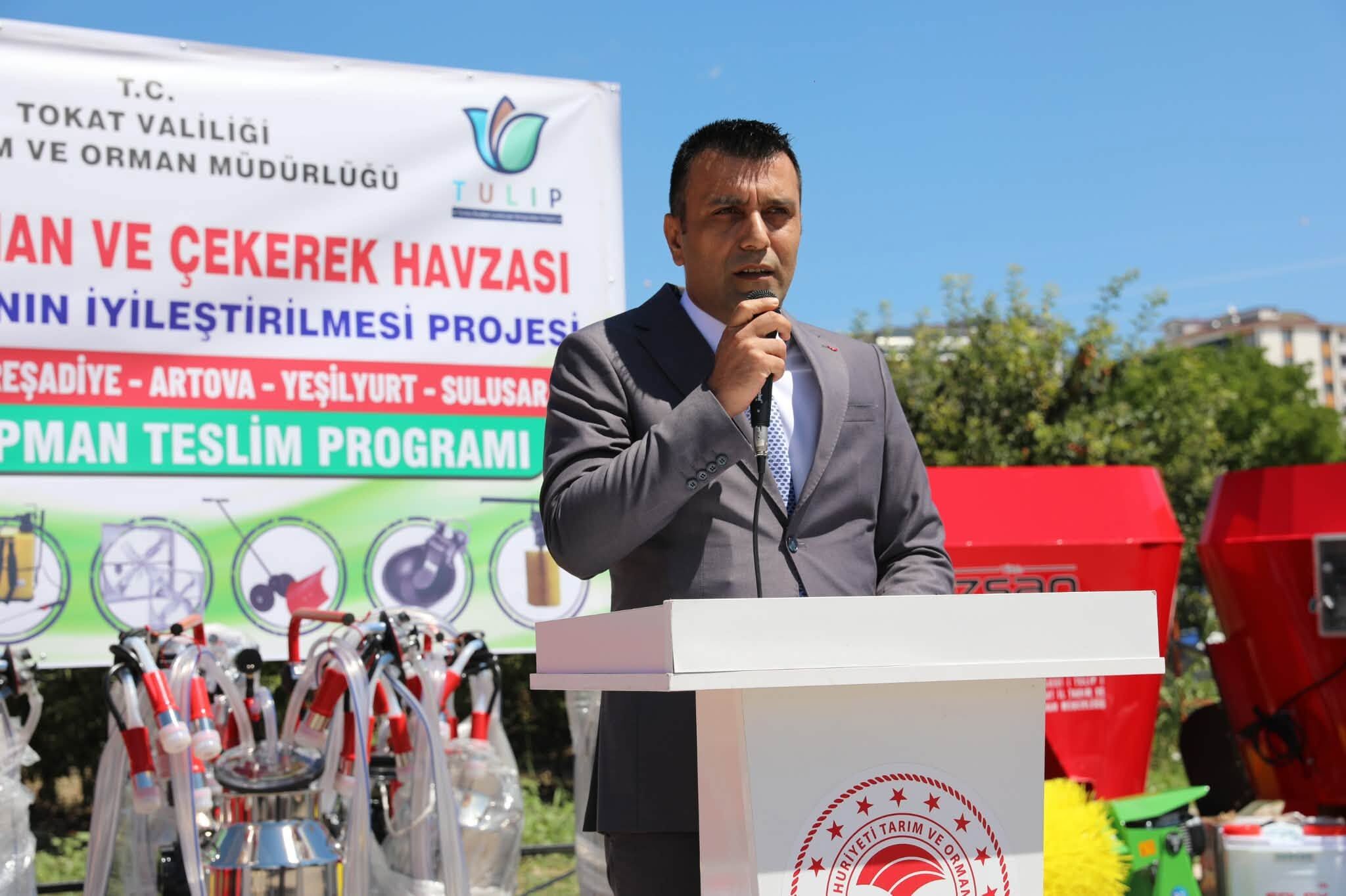 Tokat'ta Tulip Projesi̇ İle Çi̇ftçi̇lere 32,5 Mi̇lyon Tl'li̇k Maki̇ne Eki̇pman Desteği̇ (2)