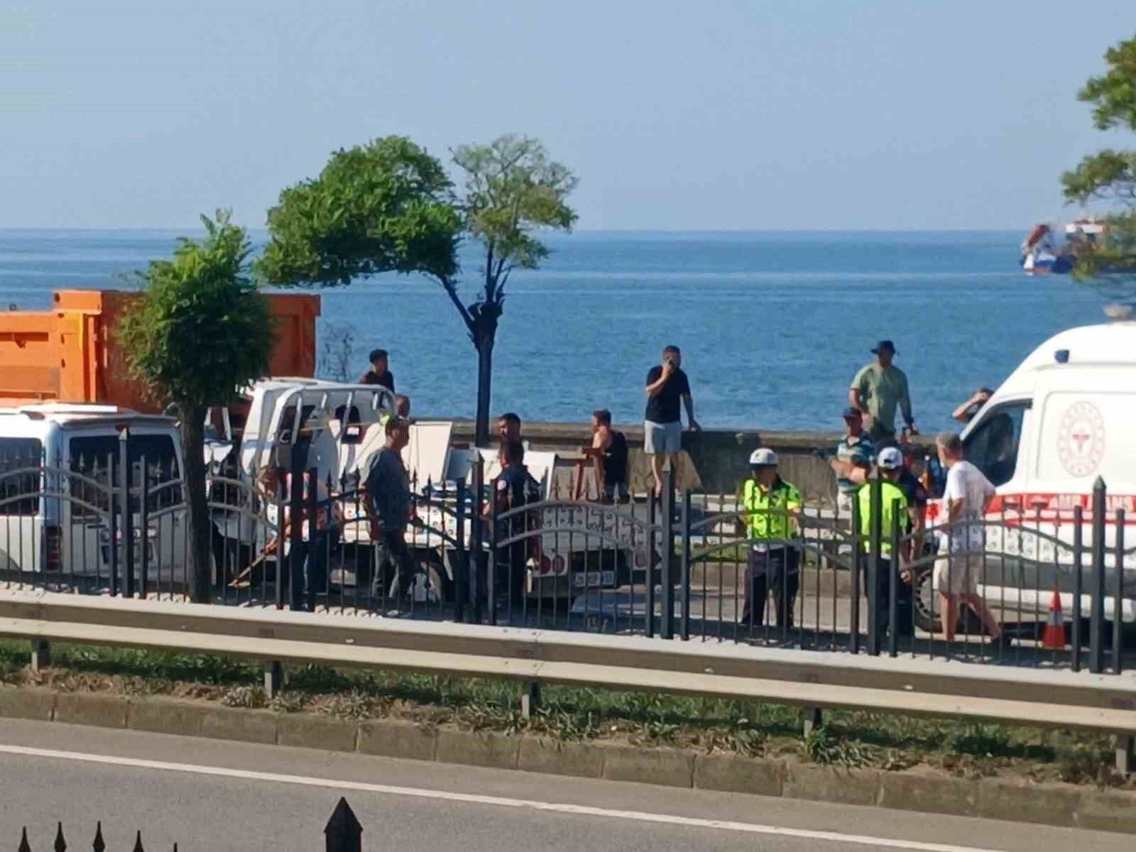 Giresun'daki kazada ağır yaralanan çocuk hastanede hayatını kaybetti
