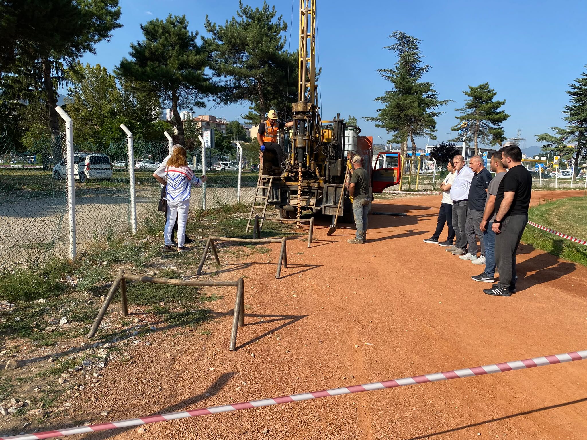 Gaziosmanpaşa Stadyumu'nda Zemin Etüdü Çalışmaları Başlatıldı (5)