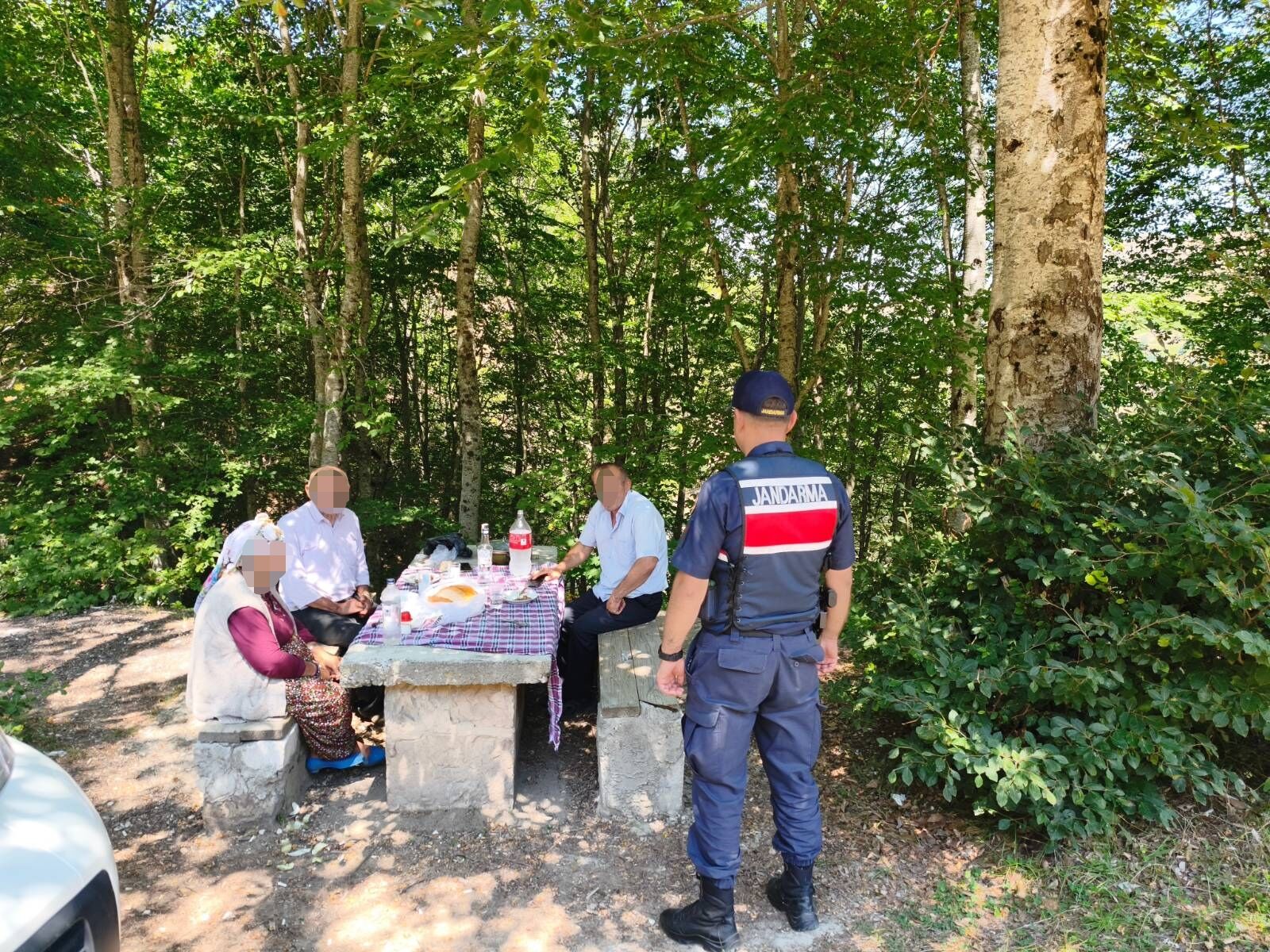 Tokat'ta Orman Yangınlarına Karşı 7/24 Jandarma Nöbeti