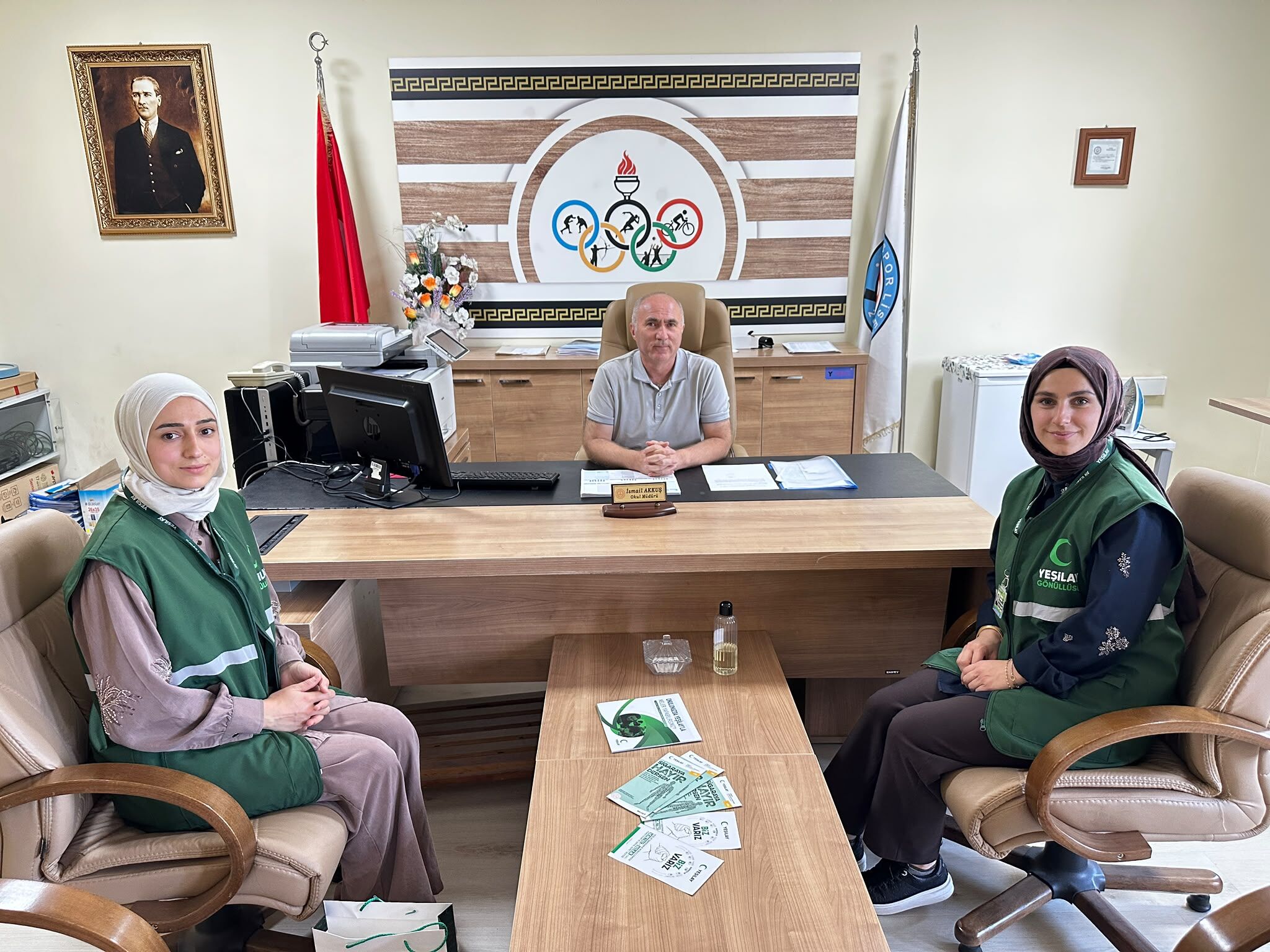 1. Tokat Şehit Aydoğan Aydın Spor Lisesi Okul Müdürü İsmail Akkuş