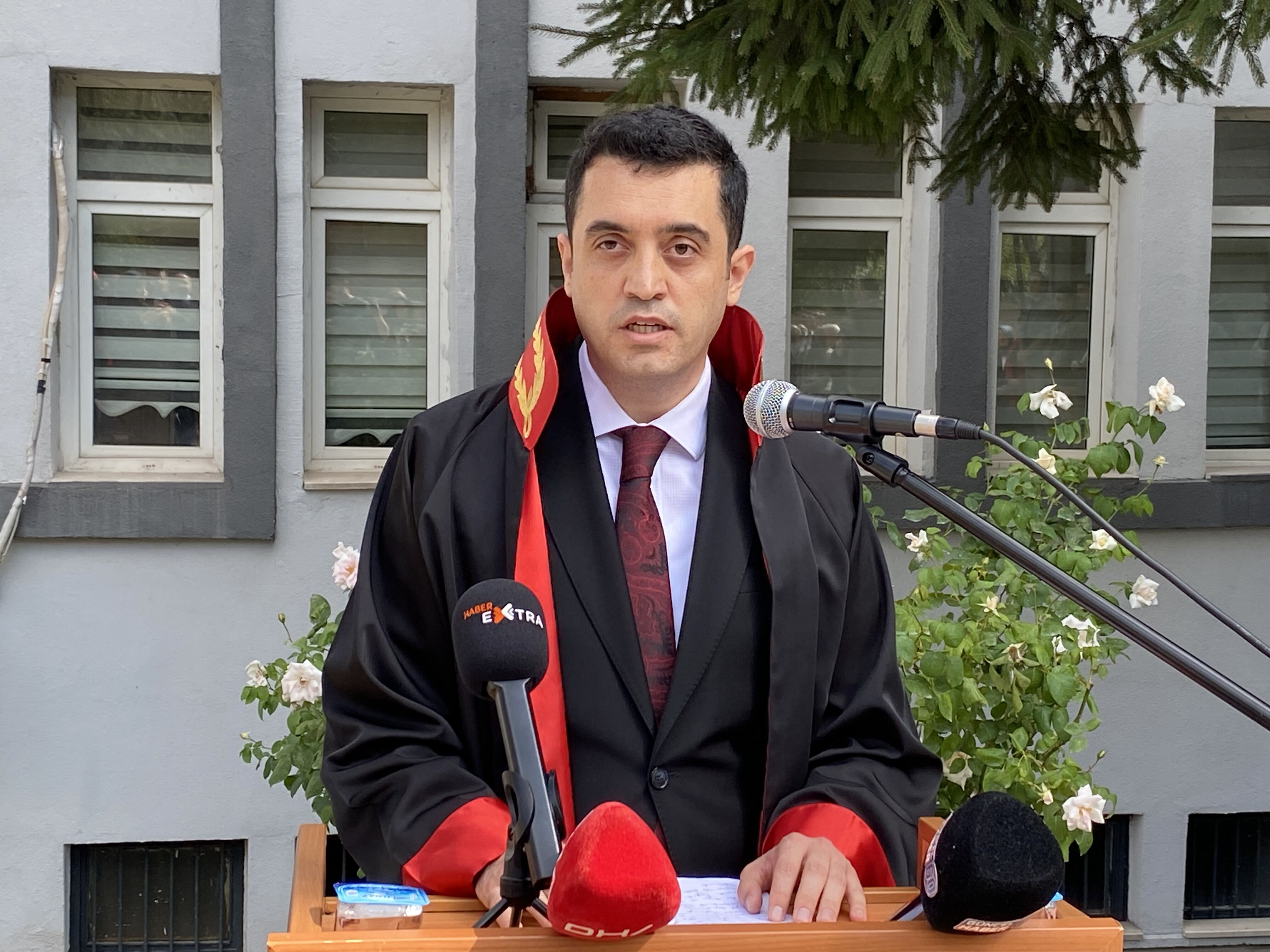 2. Konuşmacı Adalet Komisyonu Başkanı (2. Ağır Ceza Mahkemesi Başkanı) Burak Özdemir