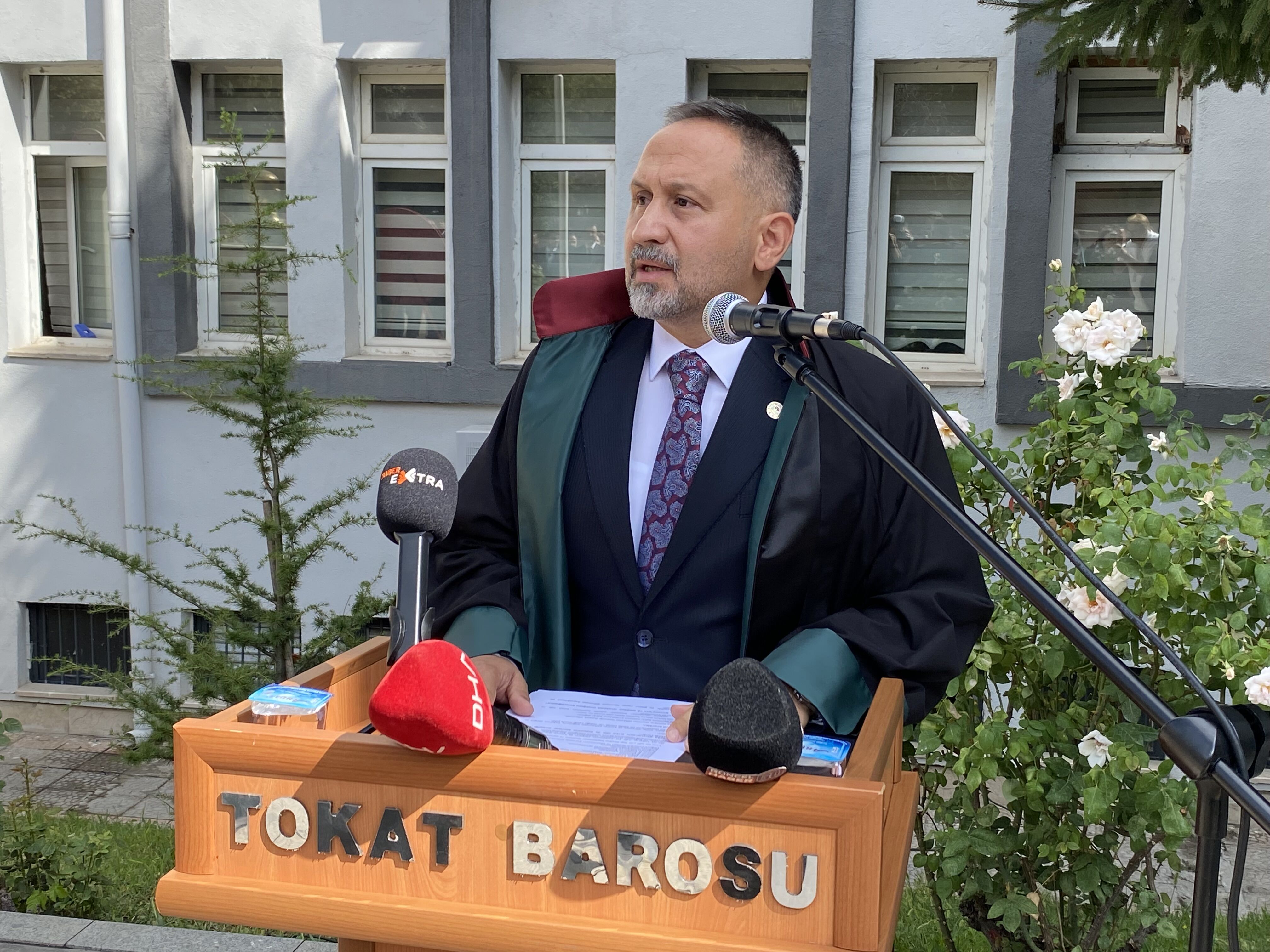 4. Konuşmacı Tokat Barosu Başkanı Avukat Volkan Bozkurt