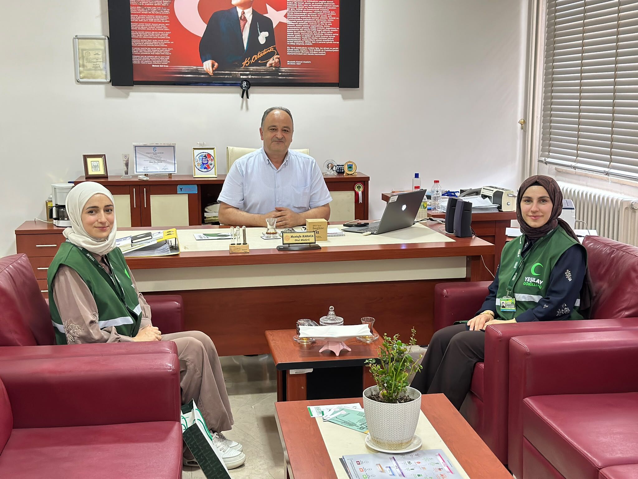 4. Tokat Fen Lisesi Okul Müdürü Mustafa Karaca