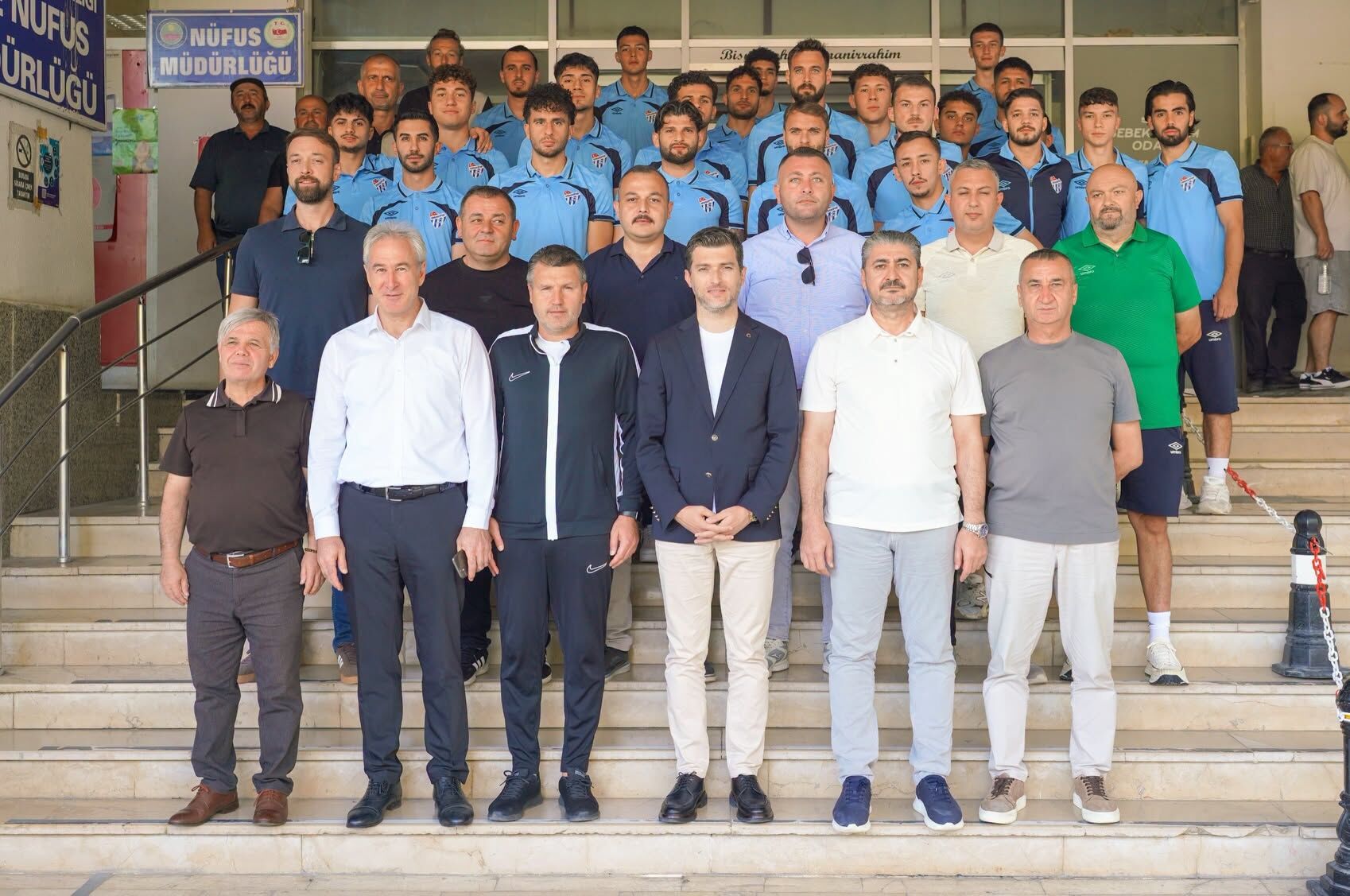 Erbaaspor Yönetimi ve Futbolculardan Başkan Karagöl’e Ziyaret