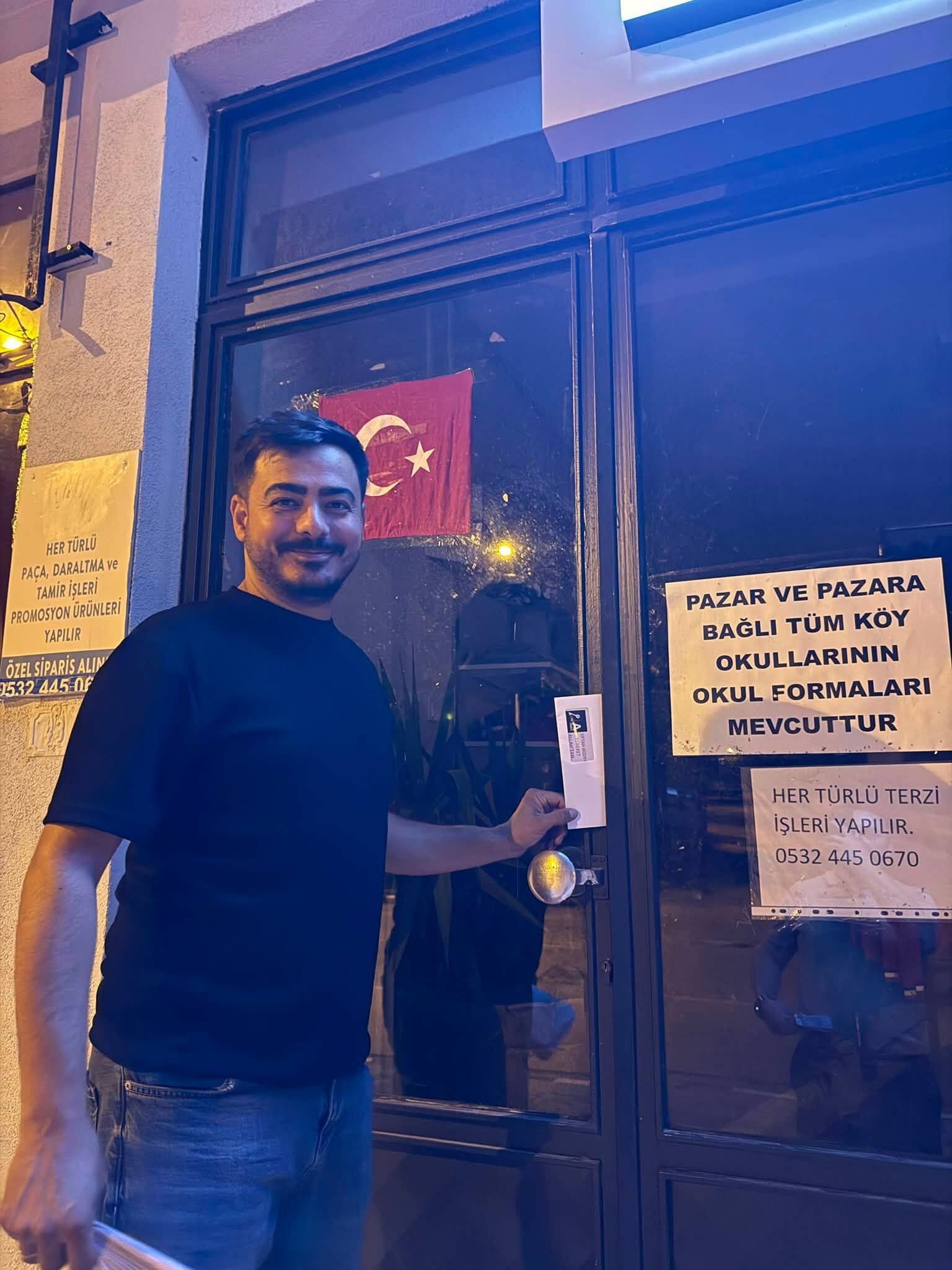 Anahtar Parti Pazar İlçe Teşkilatından Ahilik Haftası'nda Esnafa Siftah Desteği (17)