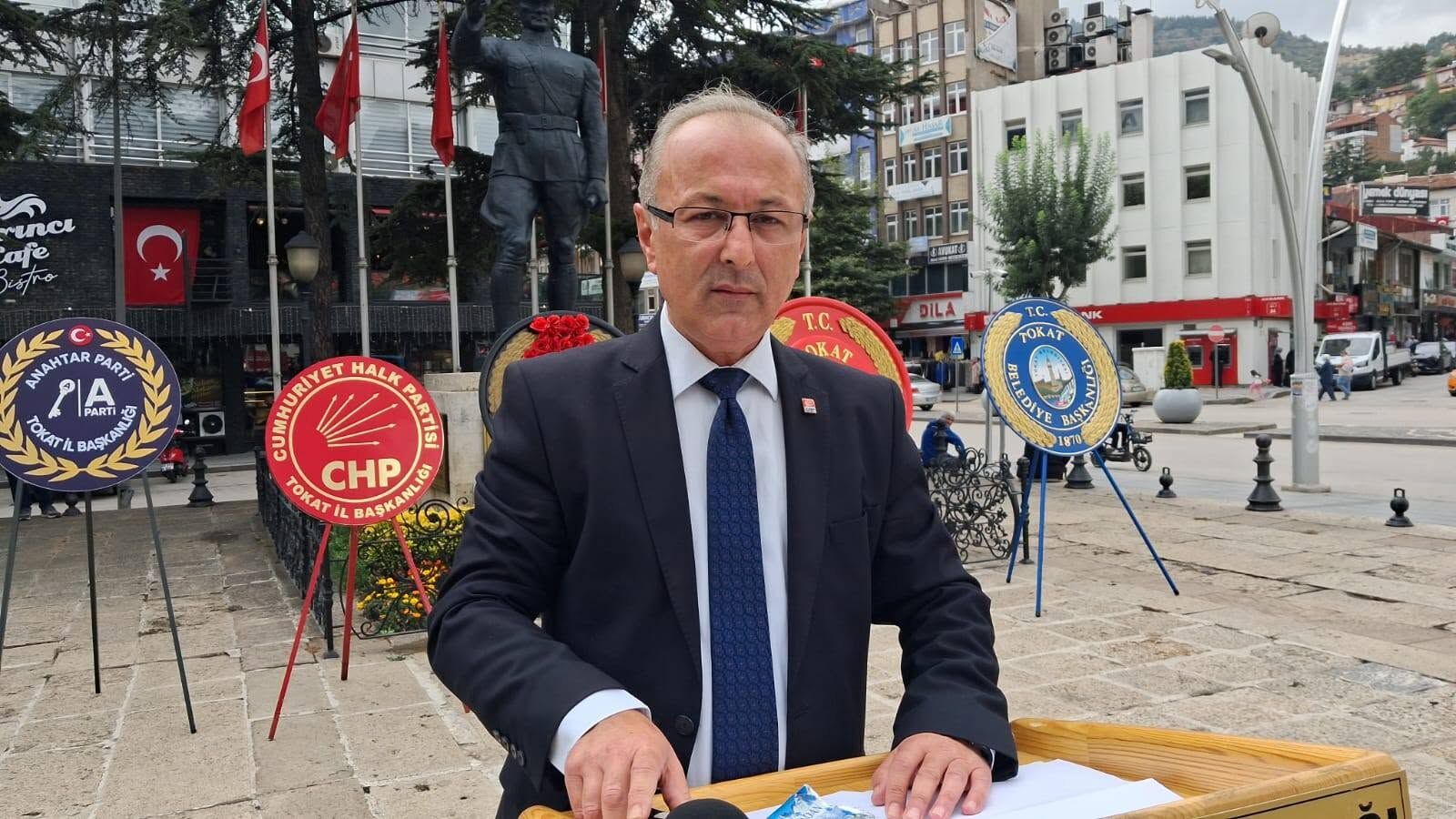 Cumhuriyet Halk Partisi Tokat İl Başkanı Ender Ergün, (2)