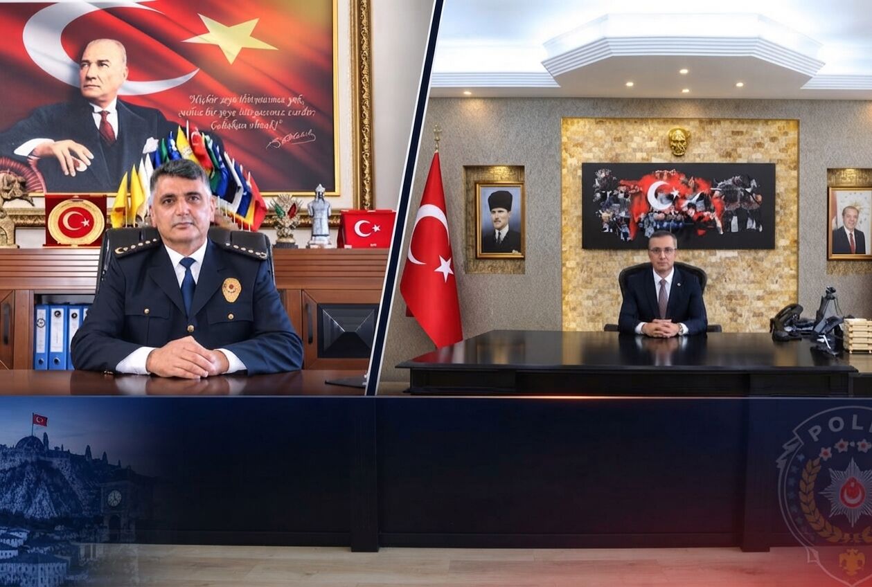Tokat Emniyetinde Görev Değişimi! Faruk Aydın Samsun'a, Kenan Şengül Tokat'a Atandı
