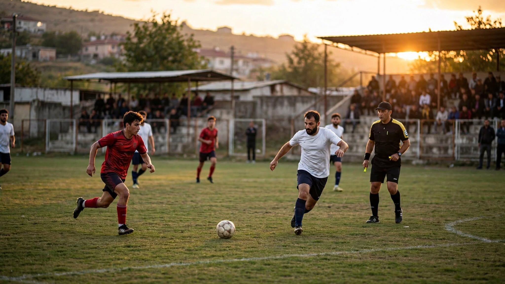 Sunset Amateur Football Match