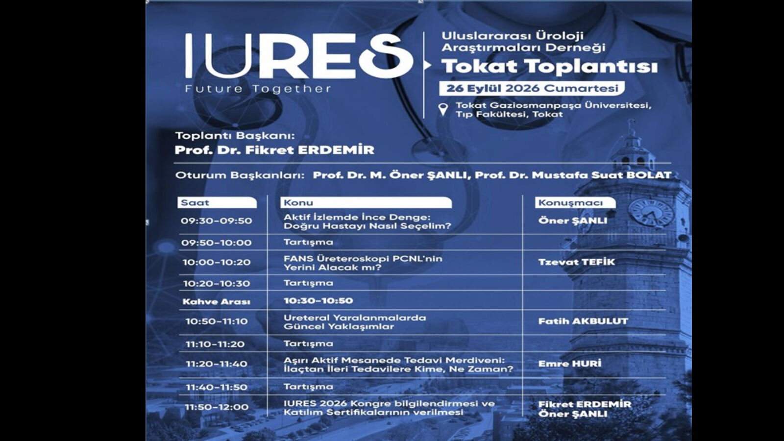 TOGÜ TIP FAKÜLTESİ’NDE ÜROLOJİ ETKİNLİĞİ DÜZENLENECEK