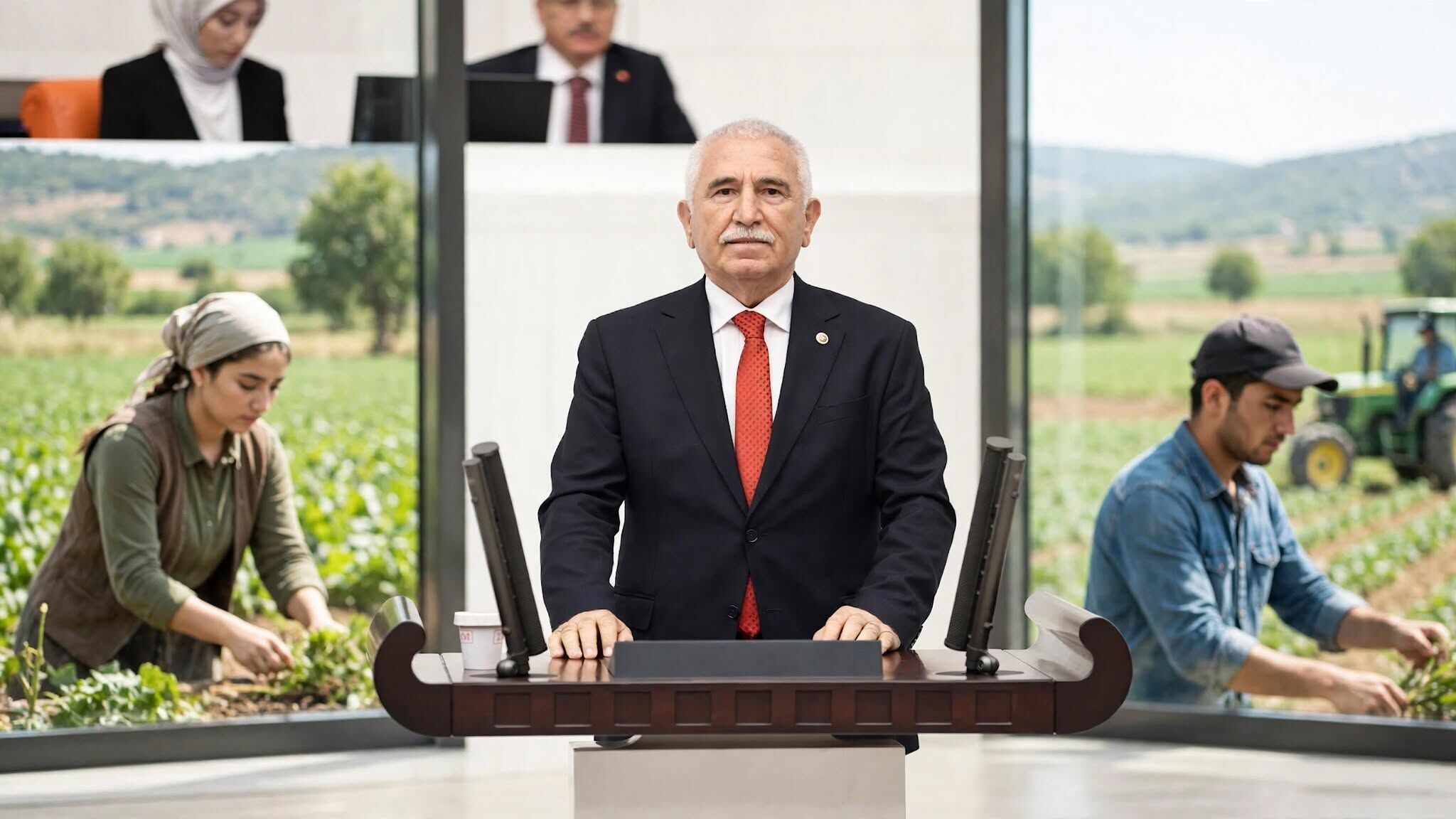 Chp'den Kırsalda Kadın Ve Genç Üreticiye Sosyal Güvence Hamlesi! Durmaz, Tbmm'ye Kanun Teklifi Sundu